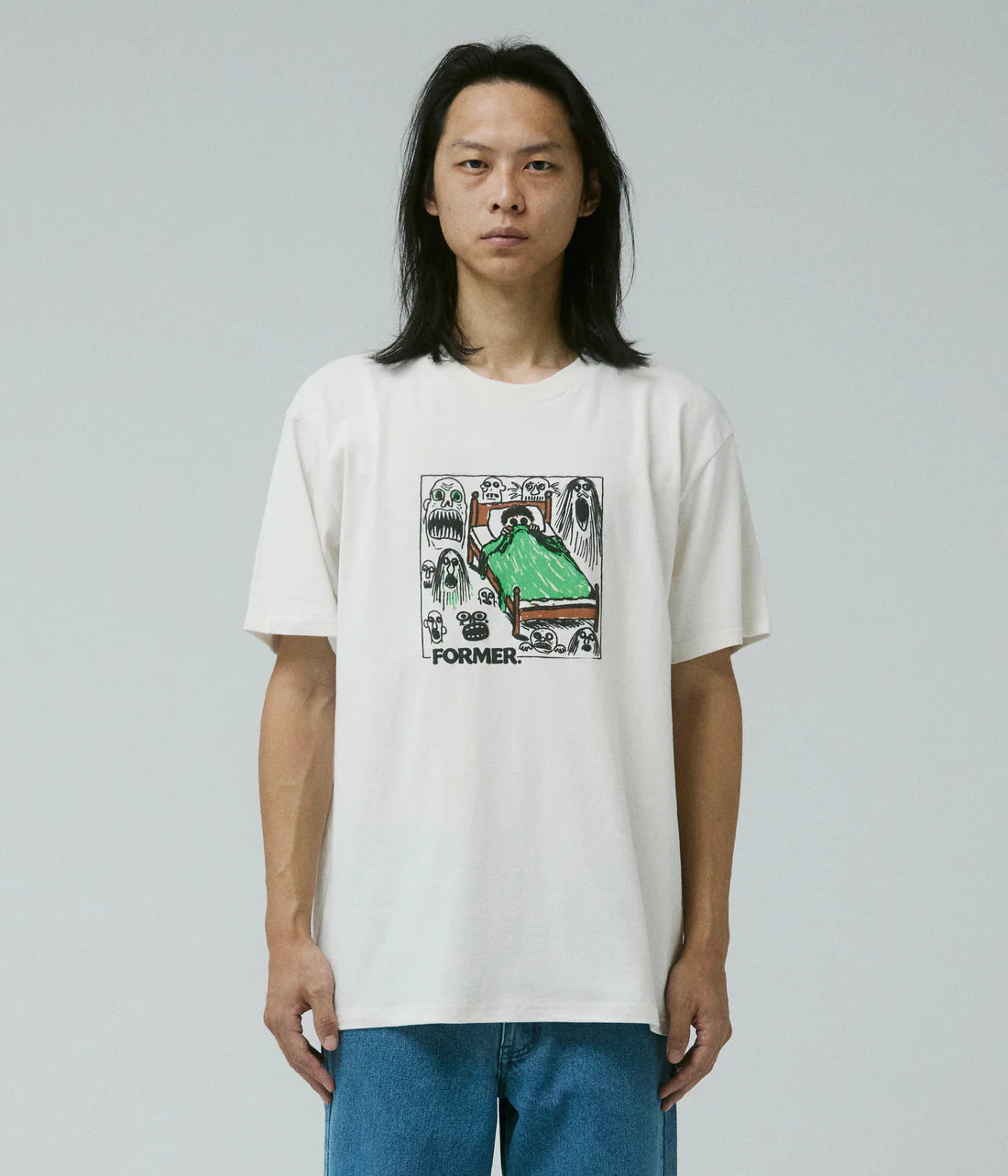 CRITTERS T-SHIRT // BONE