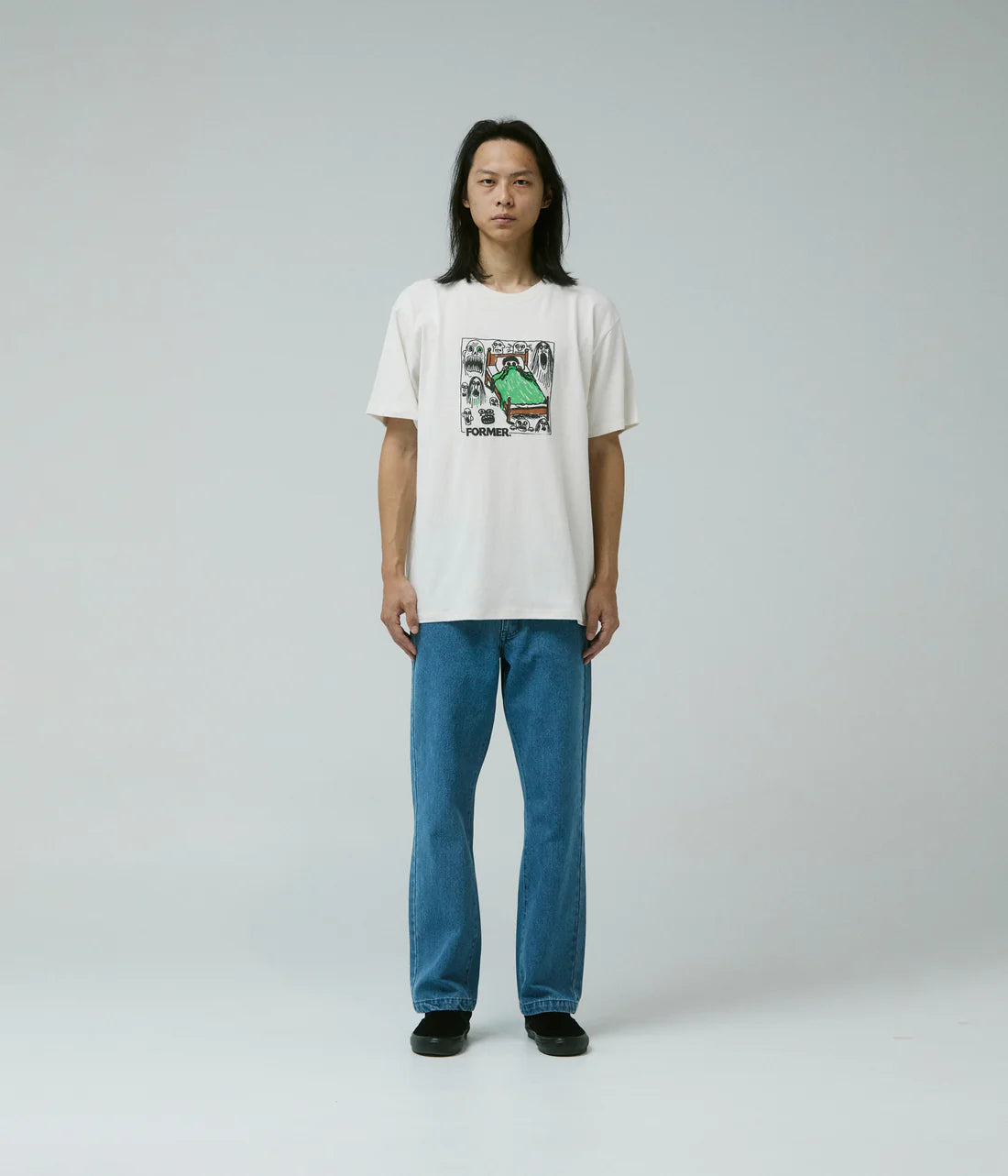 CRITTERS T-SHIRT // BONE