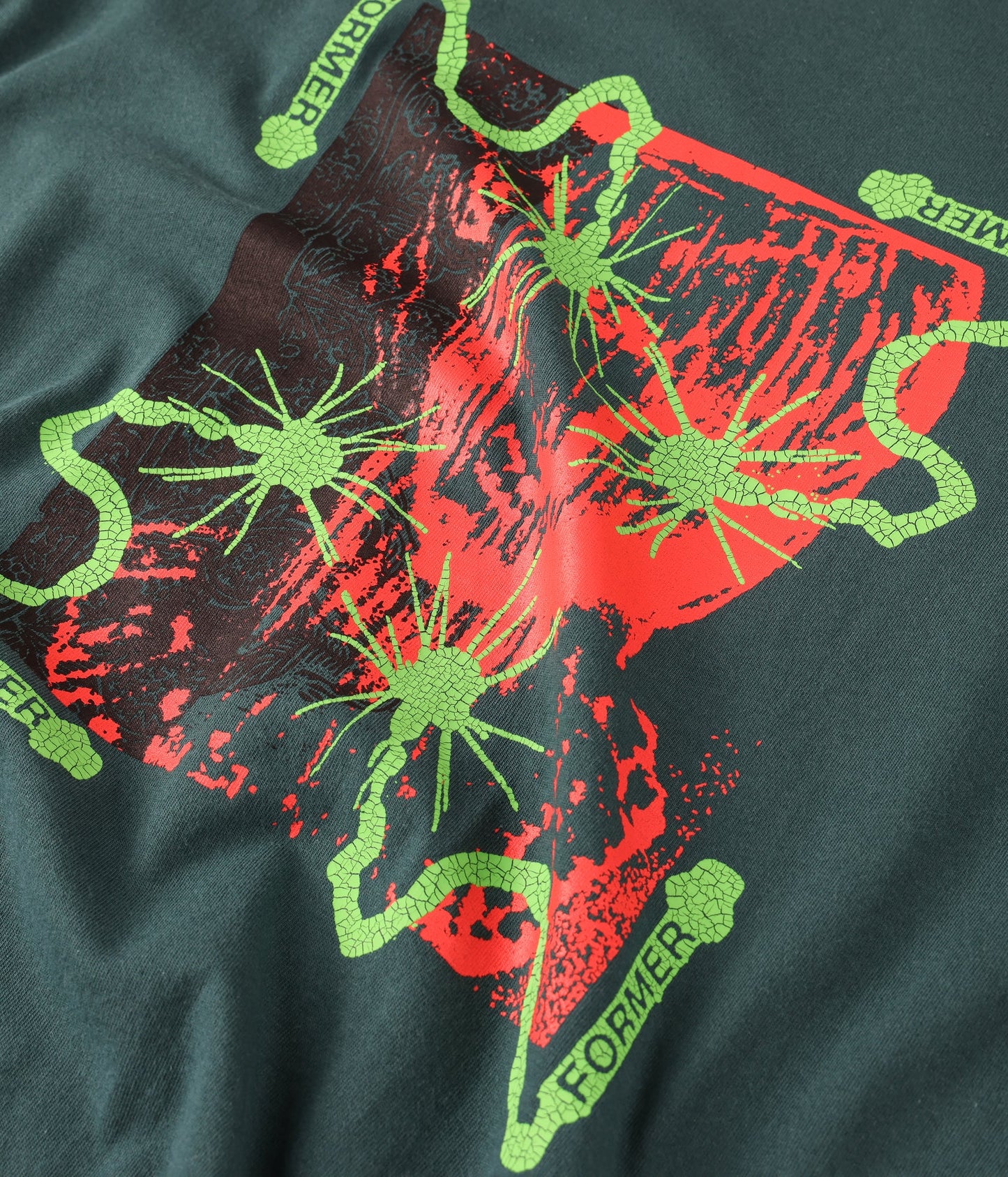 CHAINED T-SHIRT // PETROL