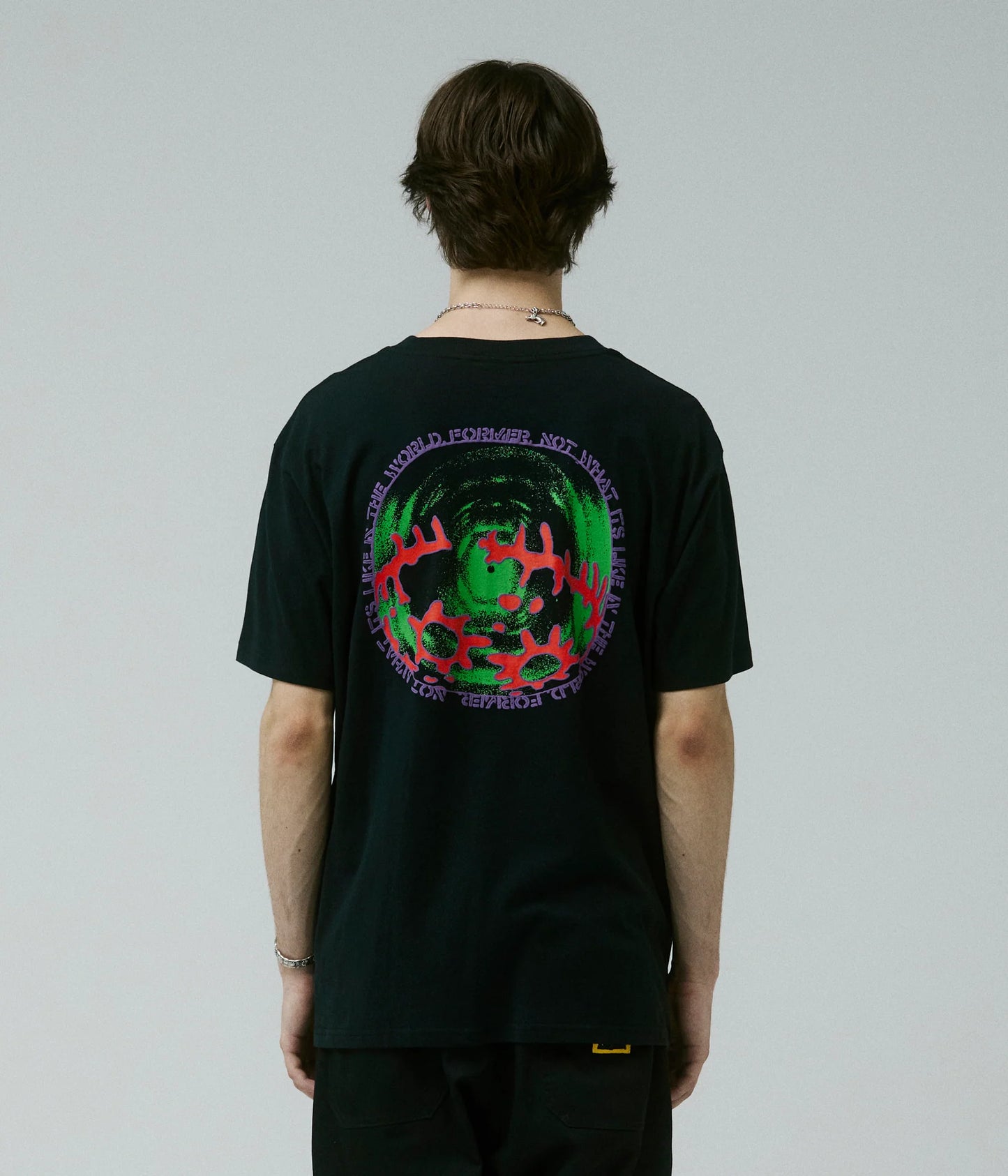 GLOBAL MIND T-SHIRT // BLACK