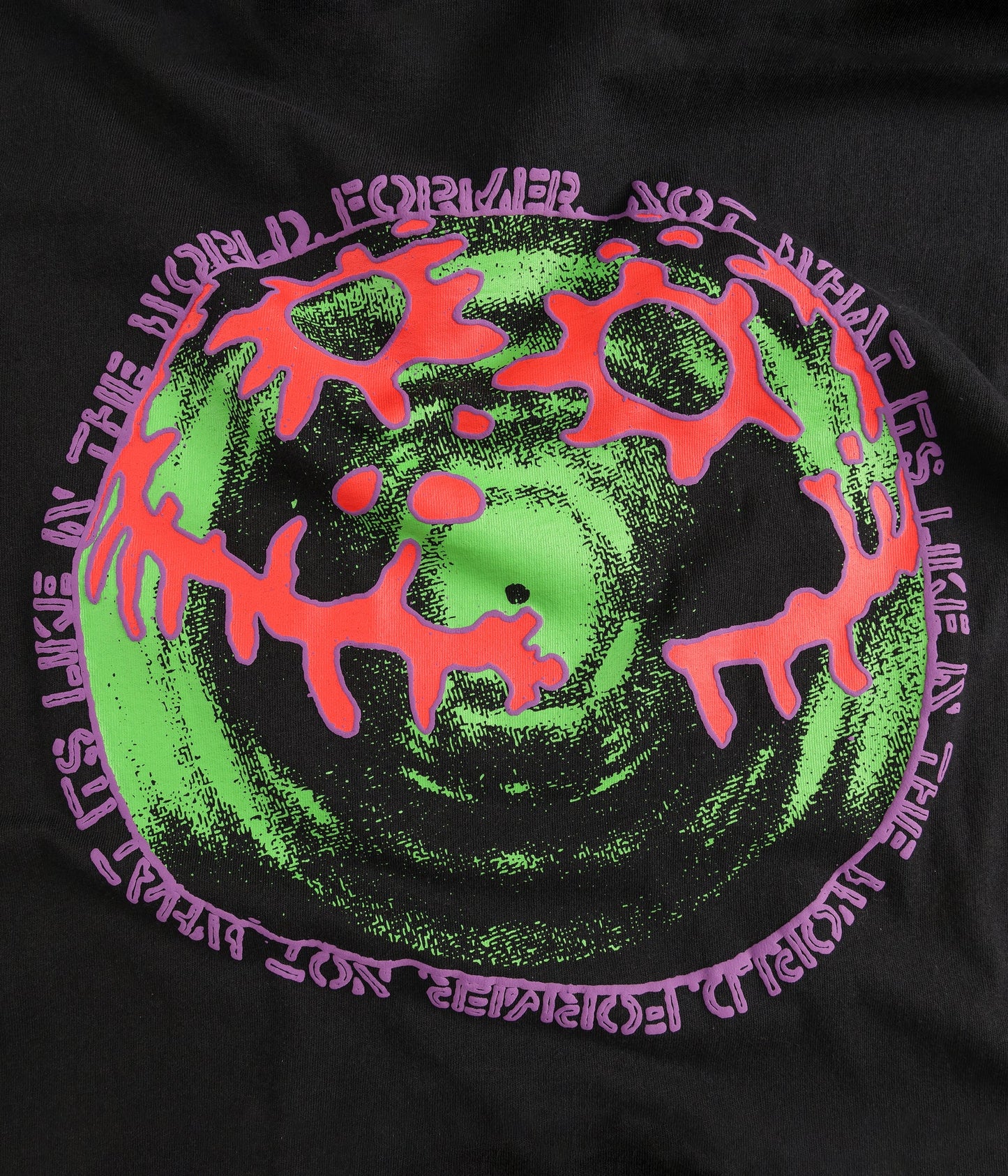 GLOBAL MIND T-SHIRT // BLACK