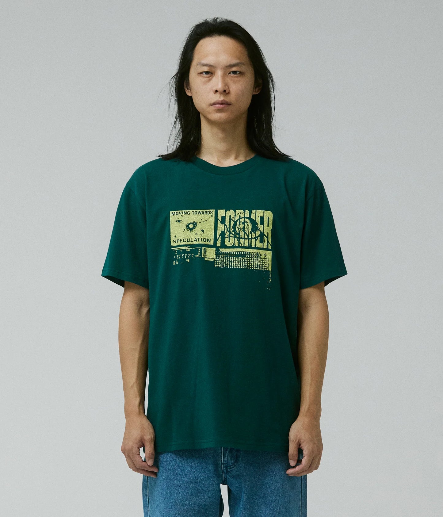 FLUSTER T-SHIRT // PETROL
