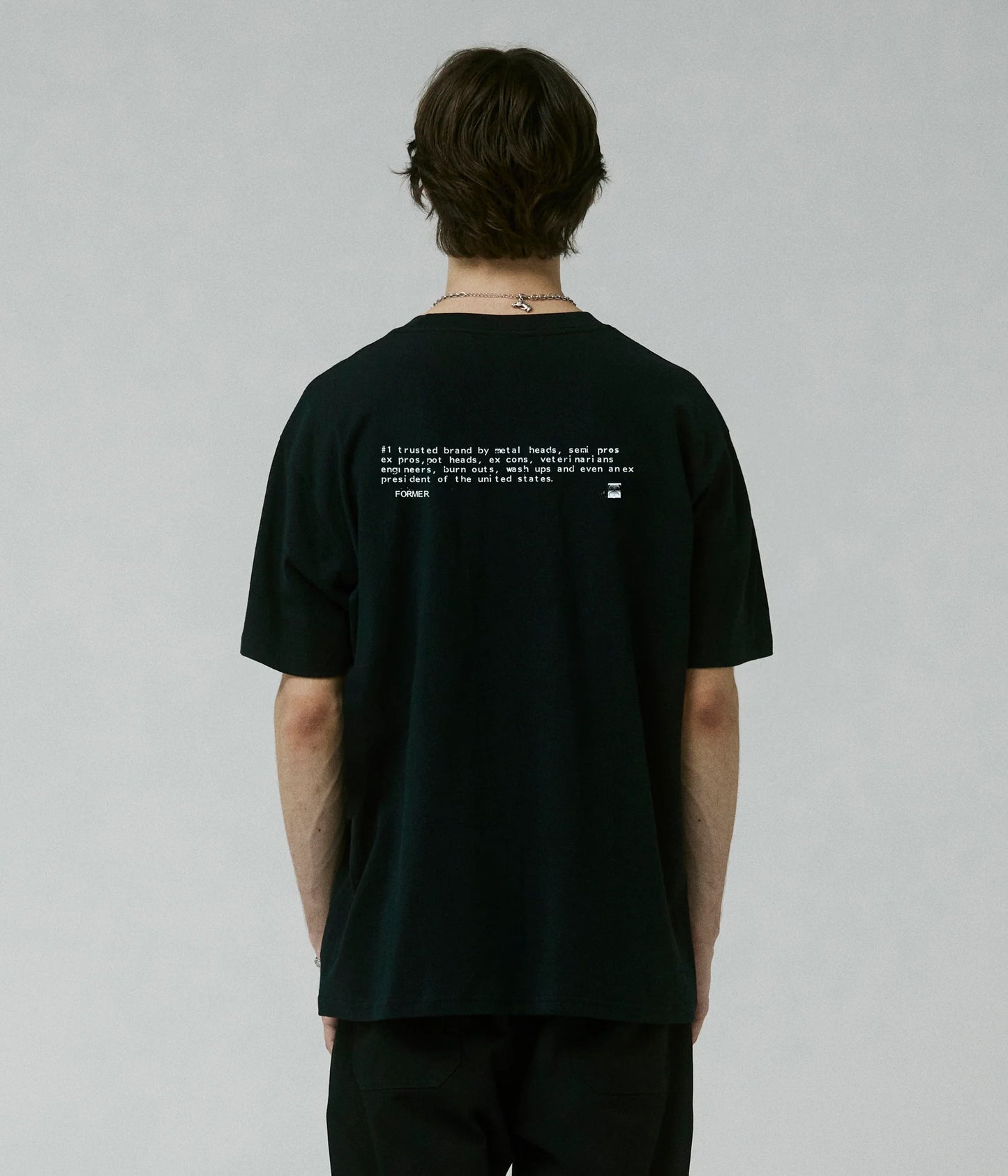 TRUSTED T-SHIRT // WASHED BLACK