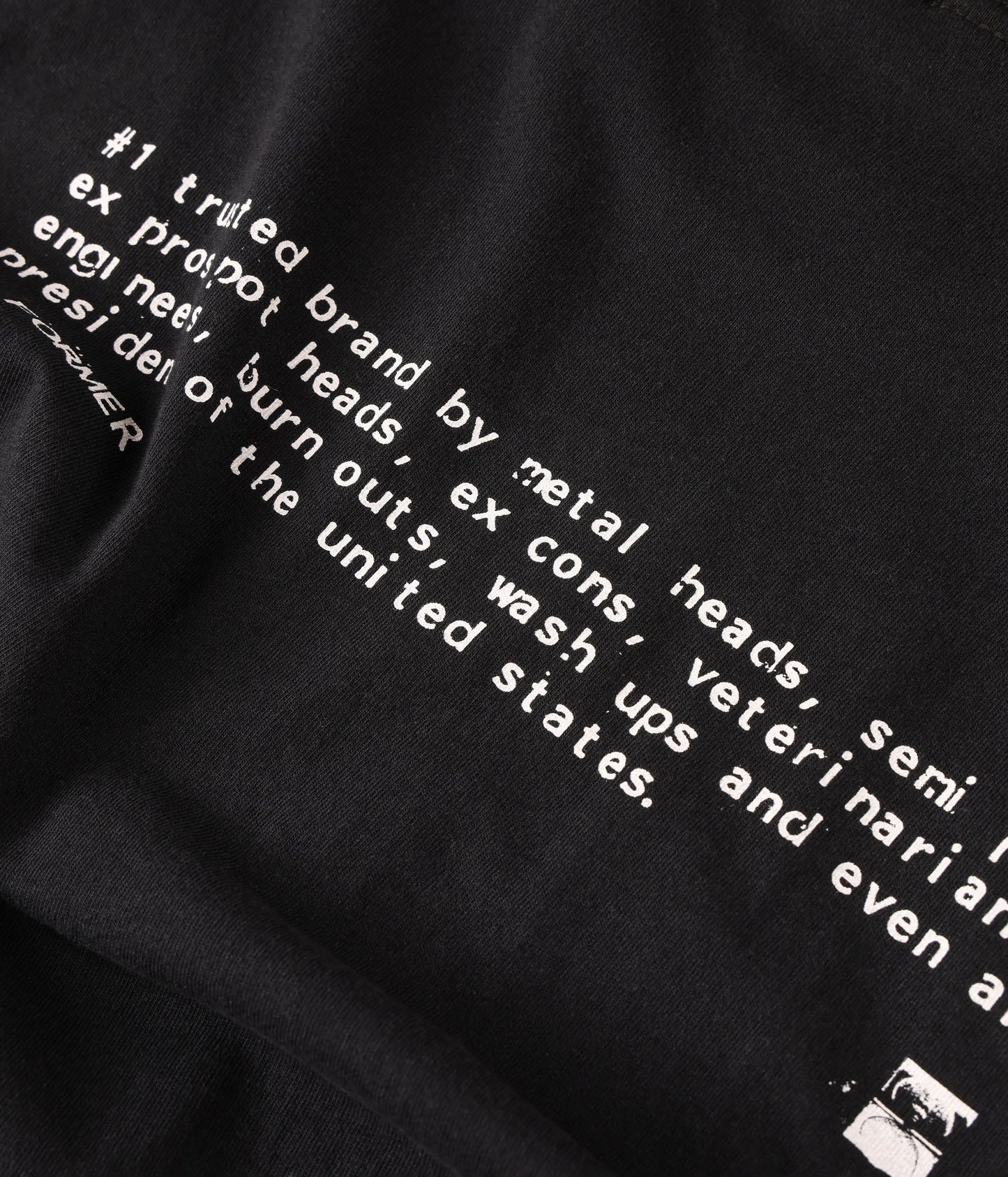 TRUSTED T-SHIRT // WASHED BLACK