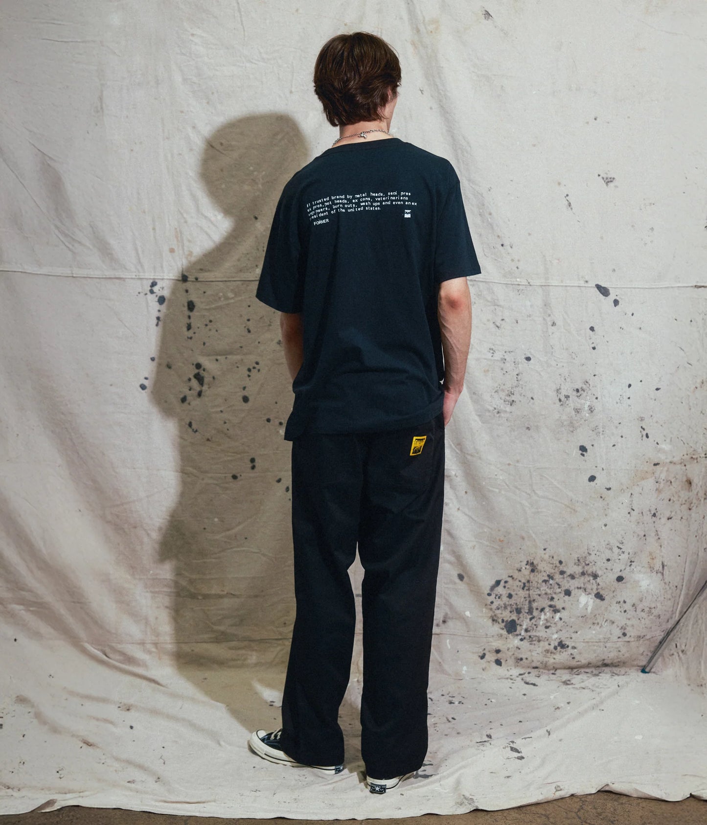 TRUSTED T-SHIRT // WASHED BLACK