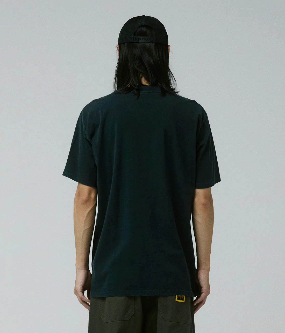 FLATLINE T-SHIRT // WASHED BLACK