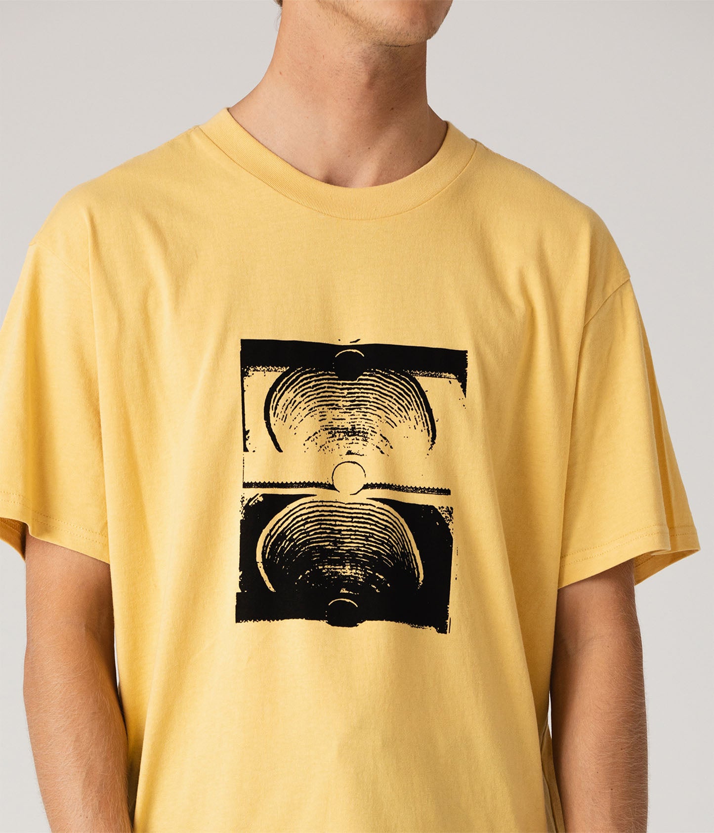 CRUX T-SHIRT // MUSTARD