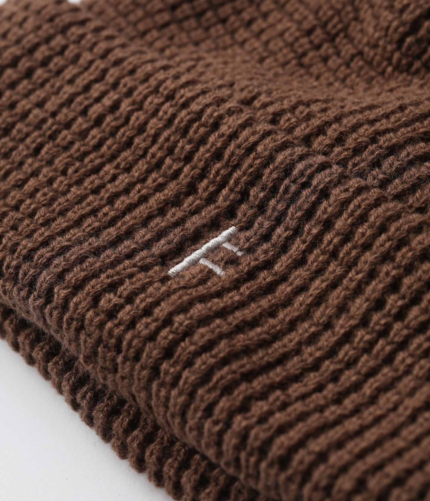 FRANCHISE WAFFLE BEANIE // PEACAN