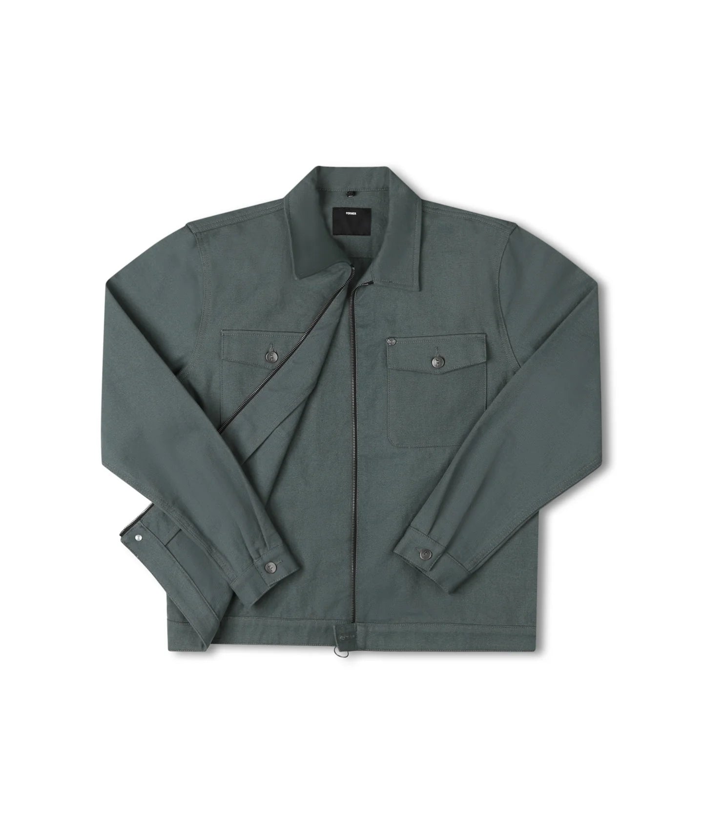 ANDERSON CAGE JACKET // WASHED GREEN – FORMER MERCHANDISE