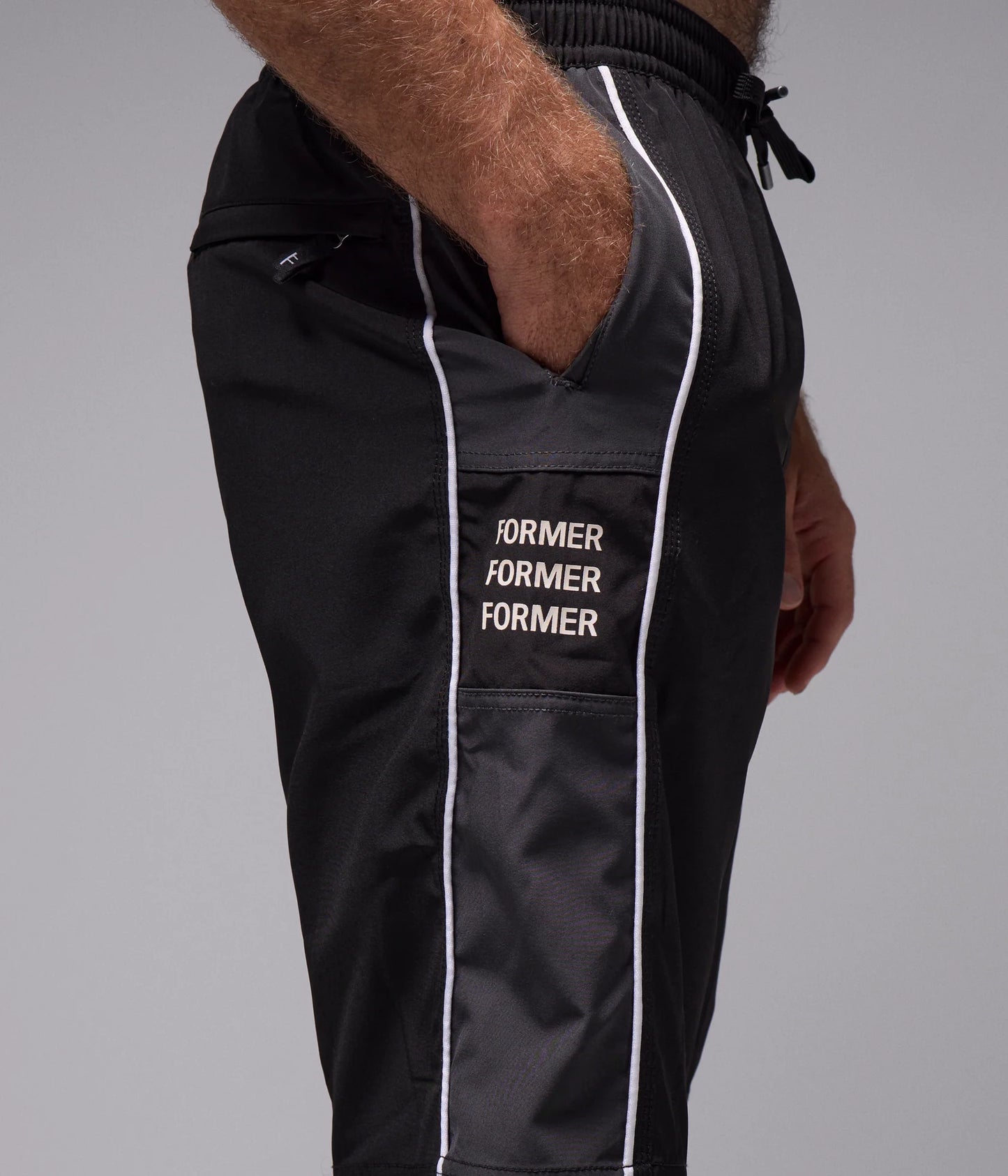 SYSTEM ECLIPSE 20" SWIM TRUNK // BLACK