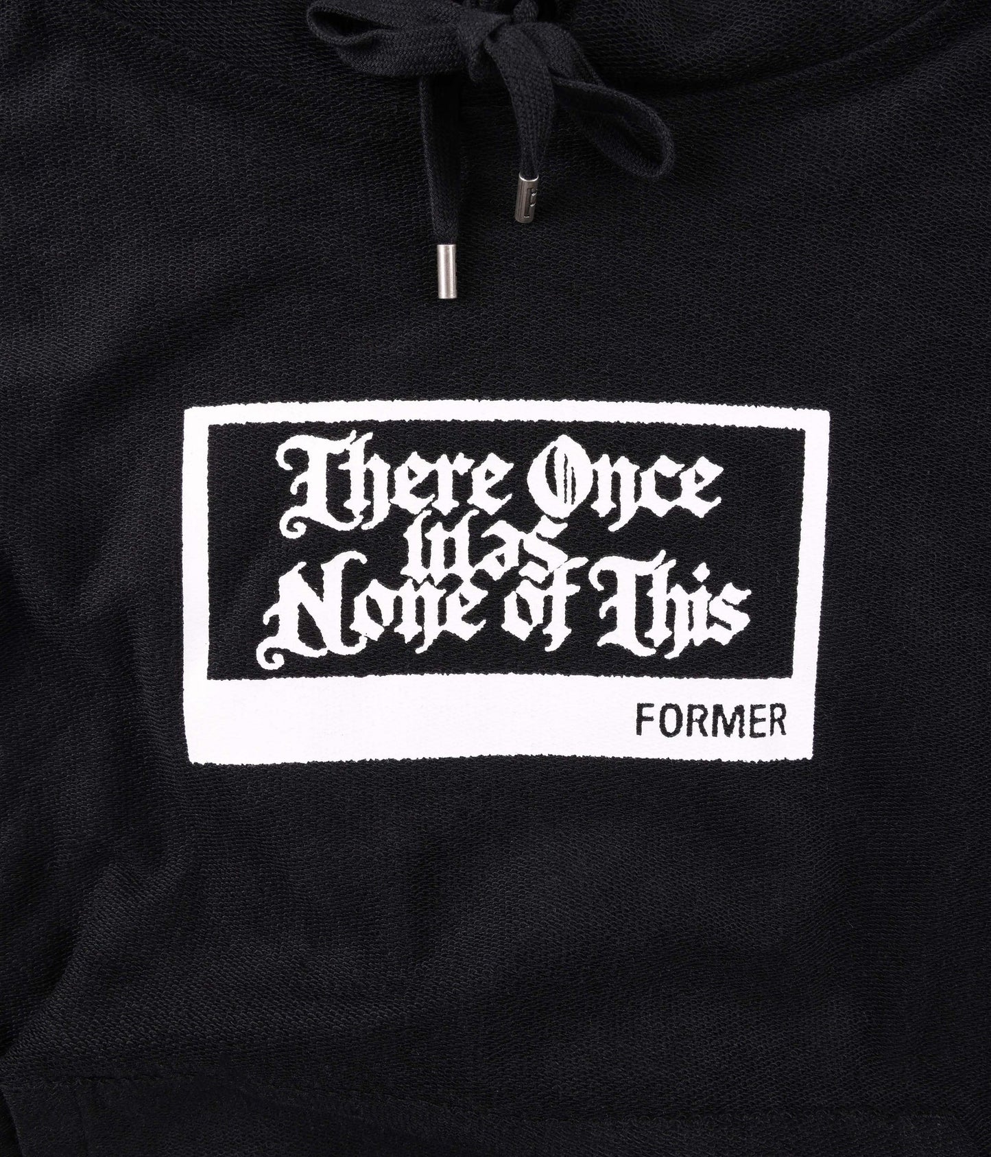 REALIZATION HOOD // BLACK