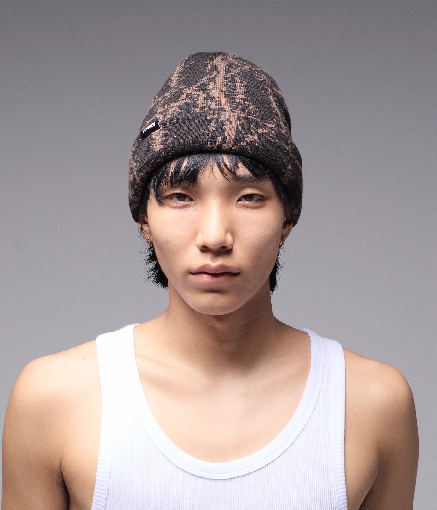 TURMOIL BEANIE // CHOC