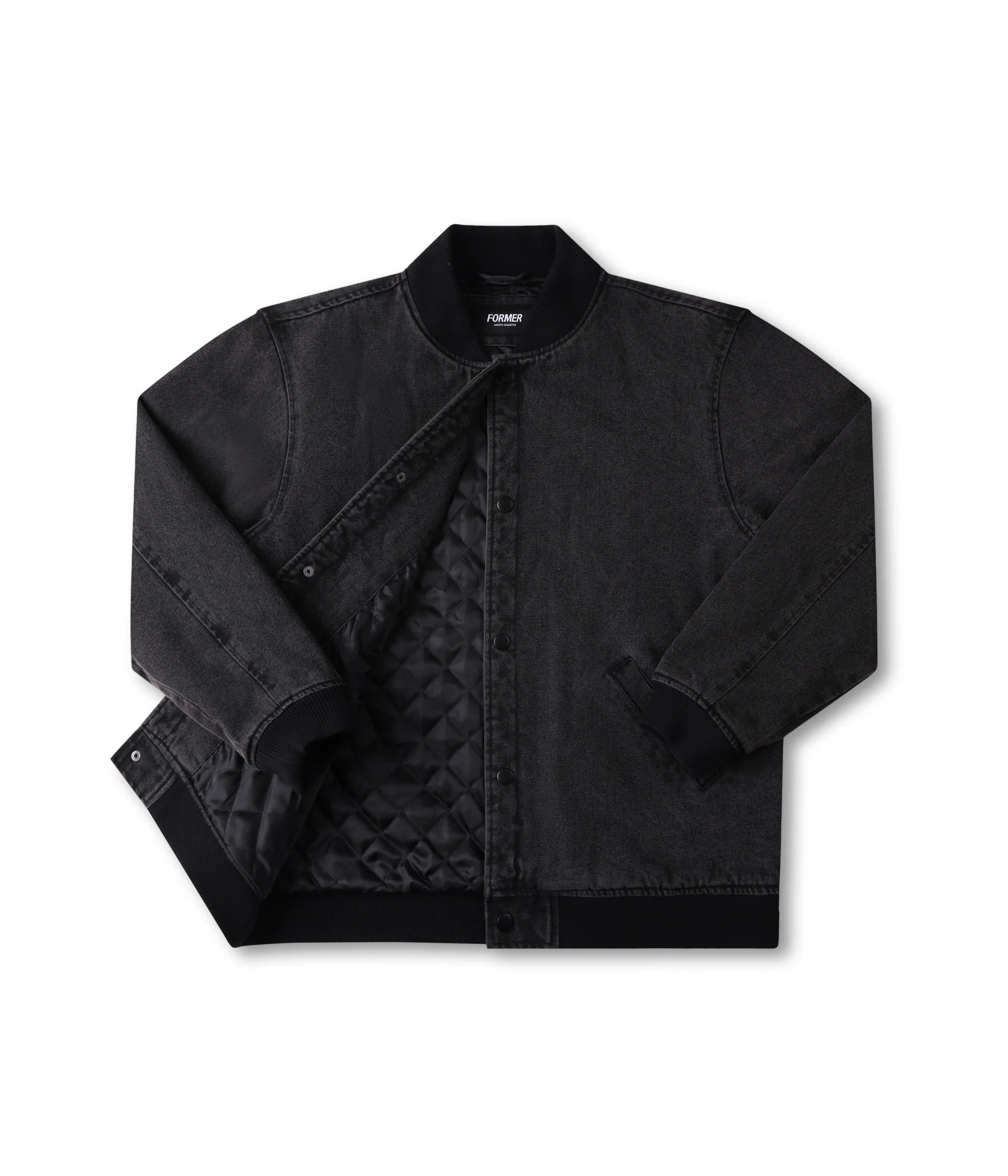 AMERI ジャケット ブラック S N.HOOLYWOOD for Ameri FAKE LEATHER JACKET