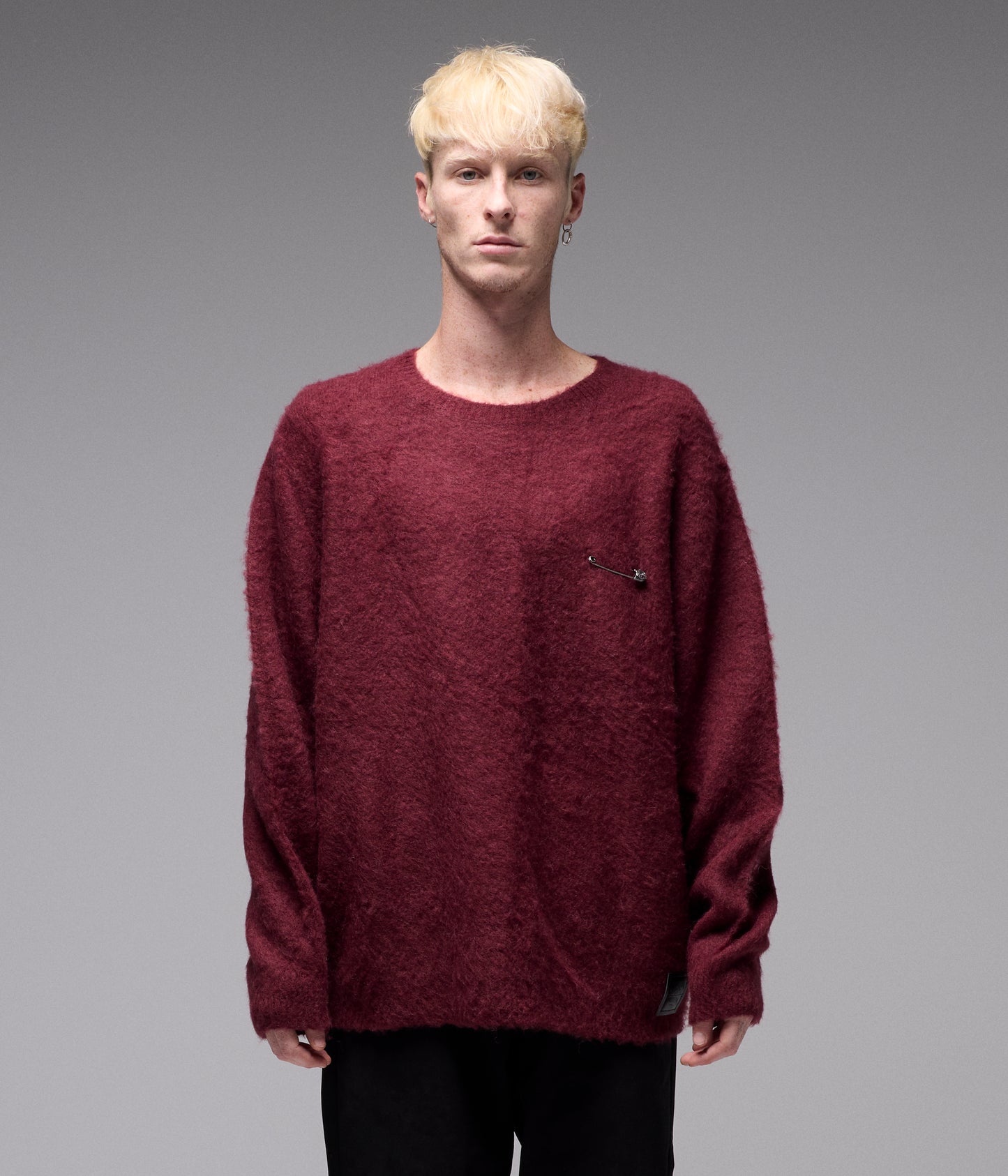 CRUX KNIT CREW // CRIMSON