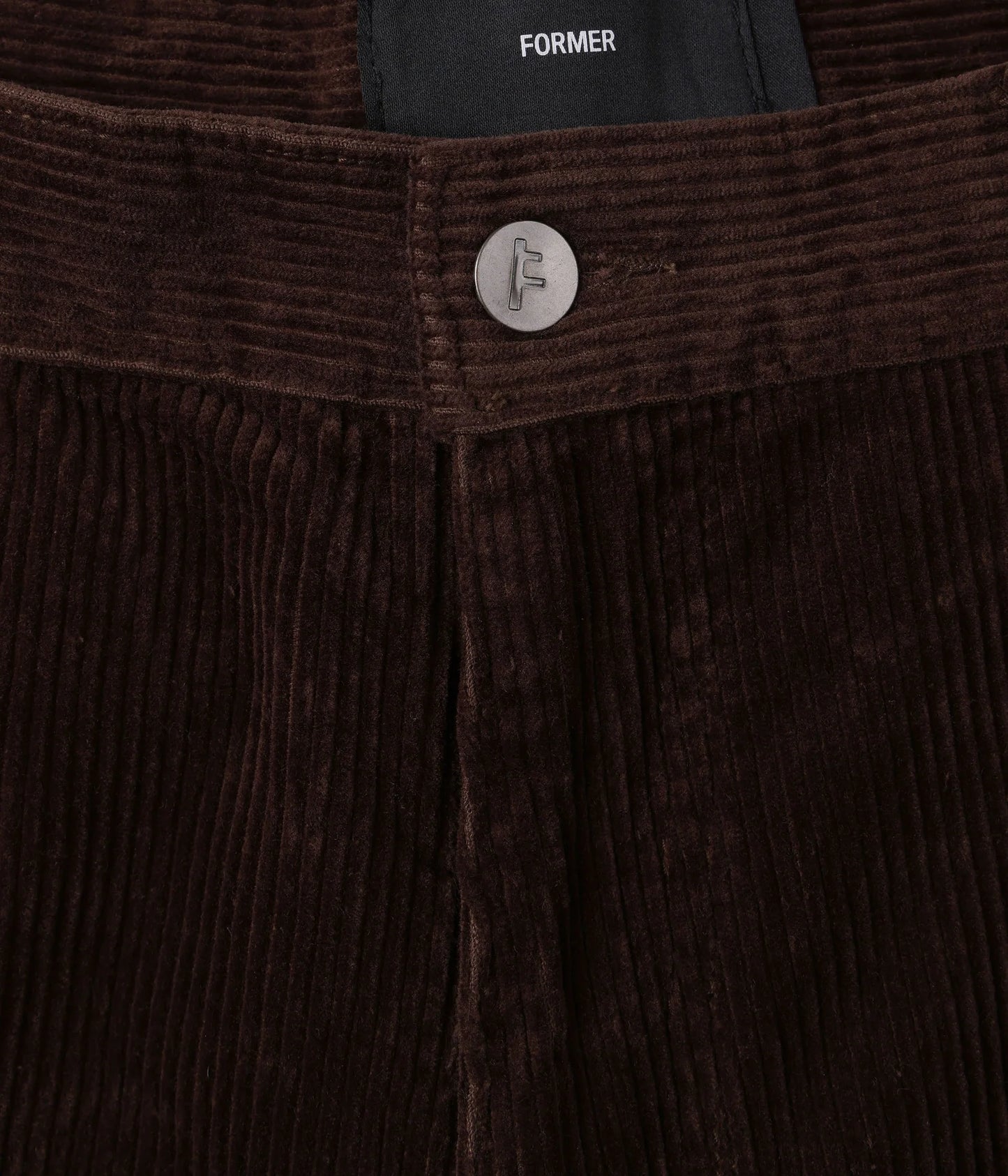 DISTEND CORD PANT // CHOC