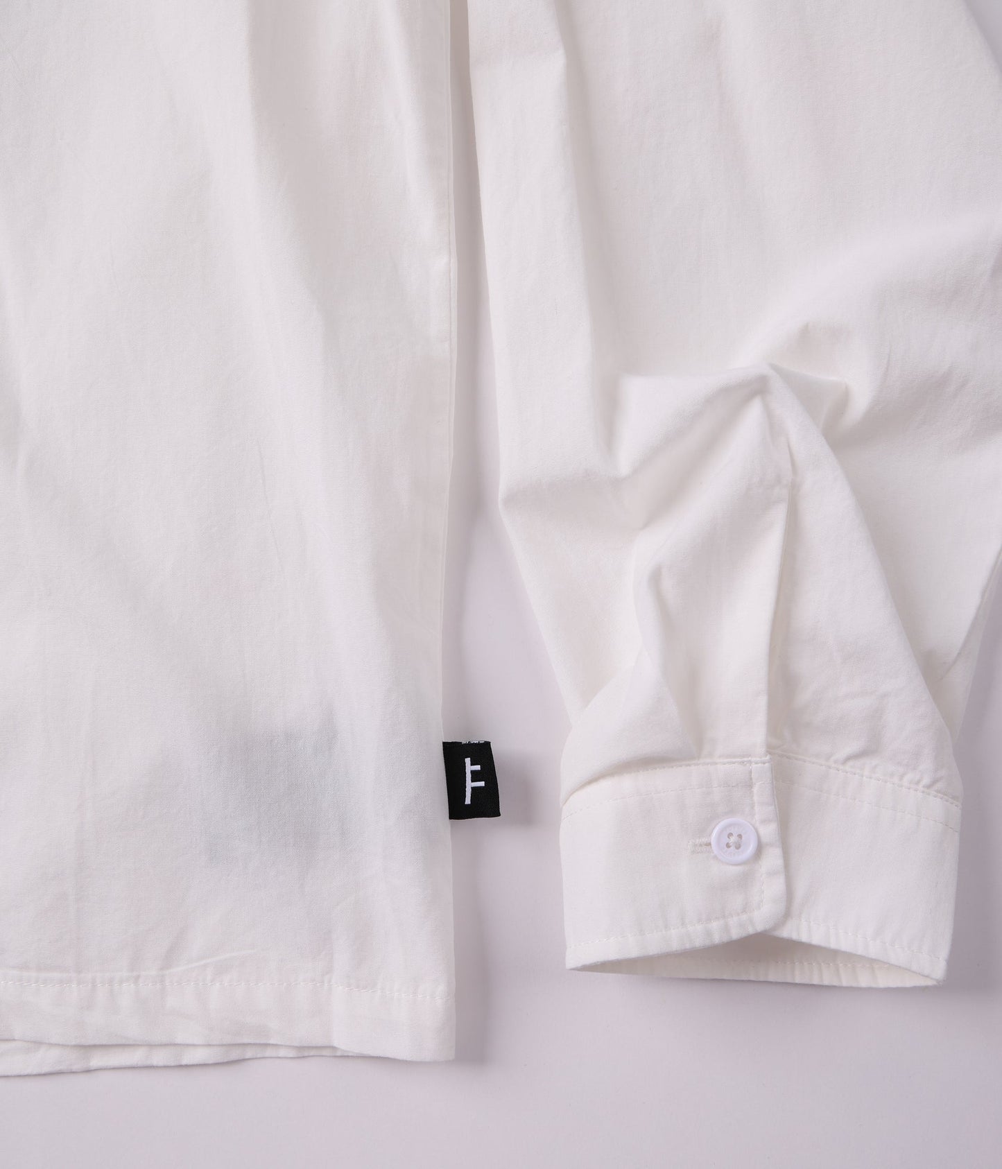 MARILYN AG LS SHIRT // WHITE