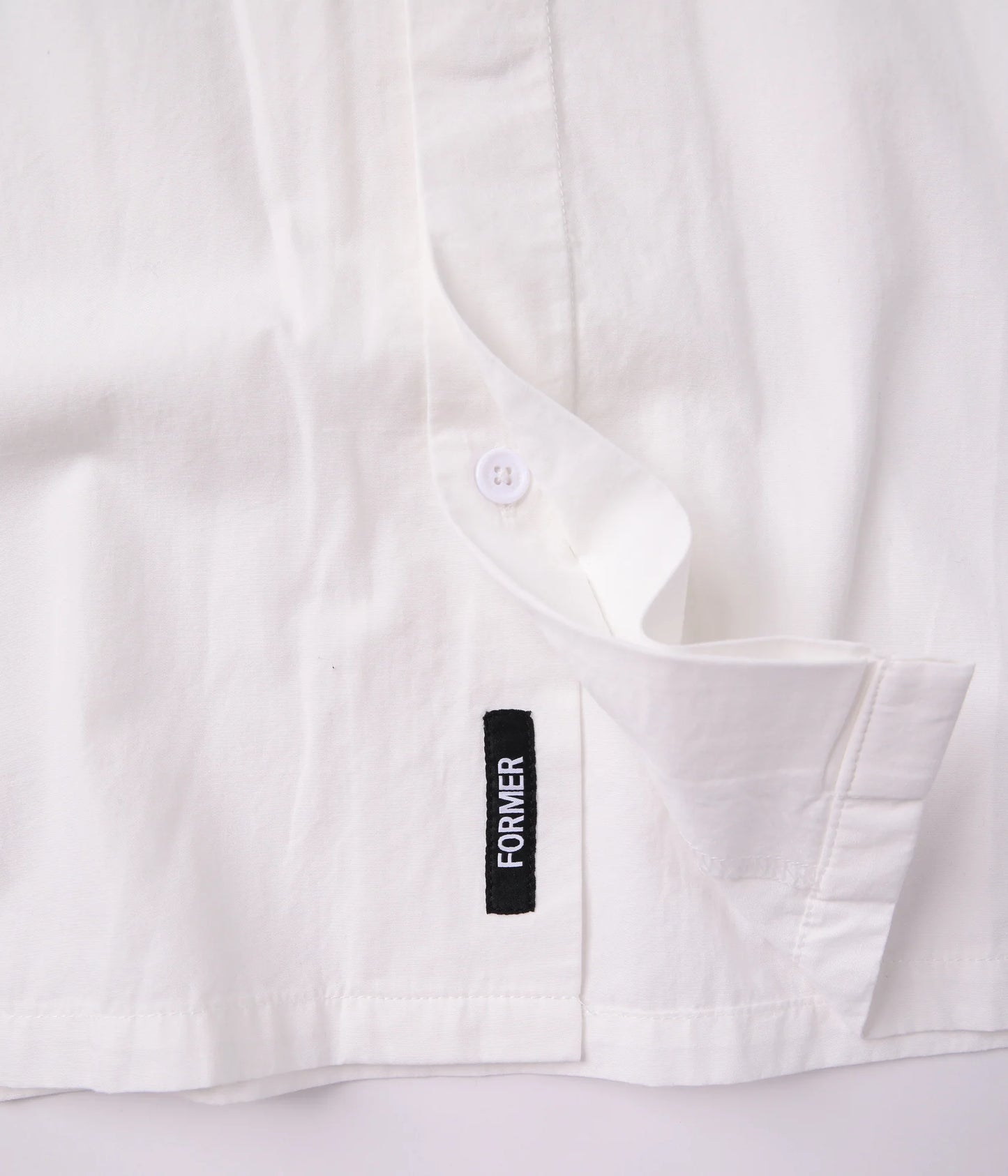 MARILYN AG LS SHIRT // WHITE
