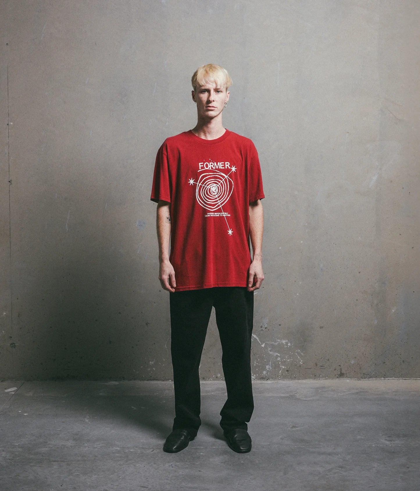 MINDLESS T-SHIRT // WASHED CRIMSON