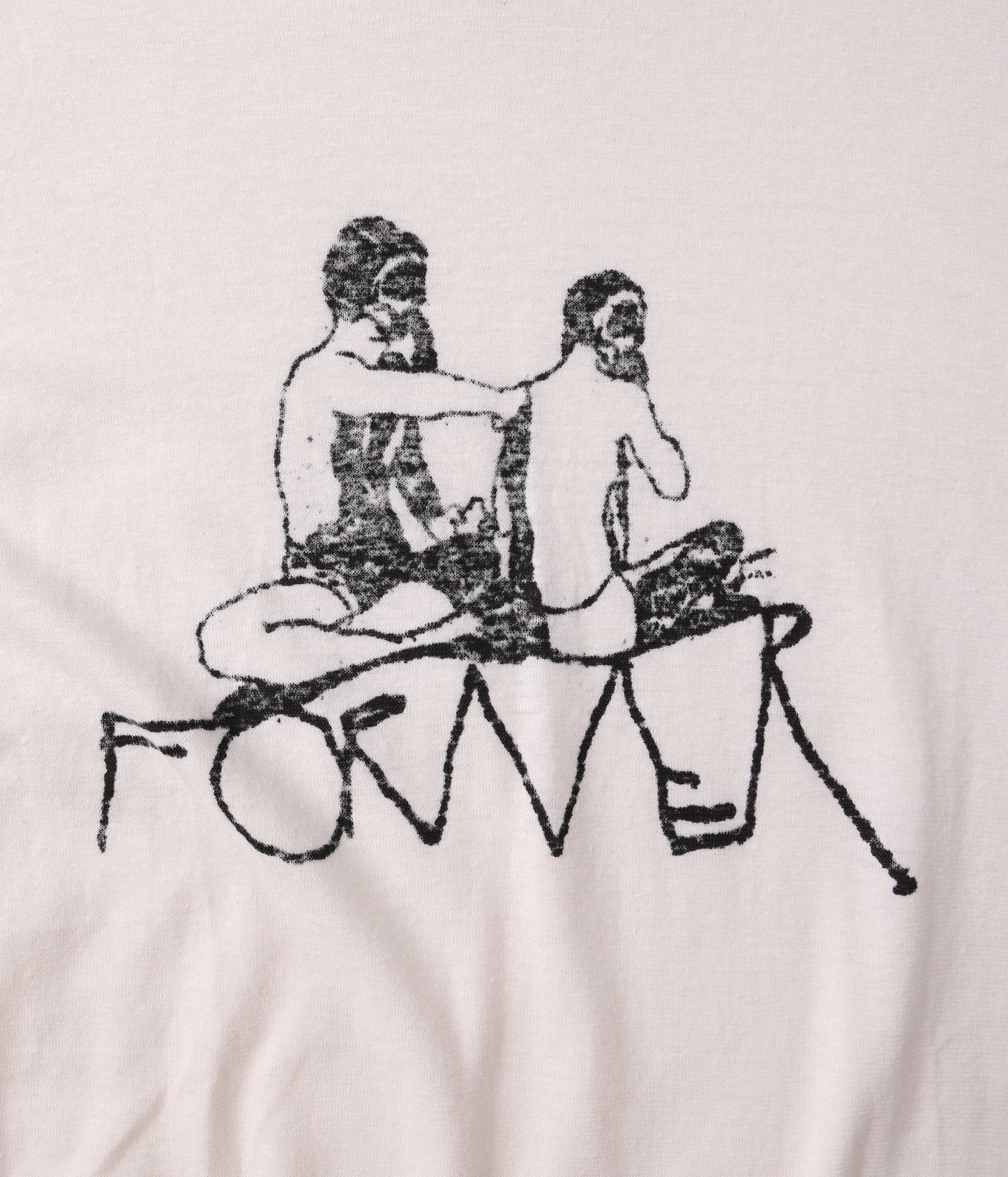 COMBUSTIBLE T-SHIRT // OYSTER