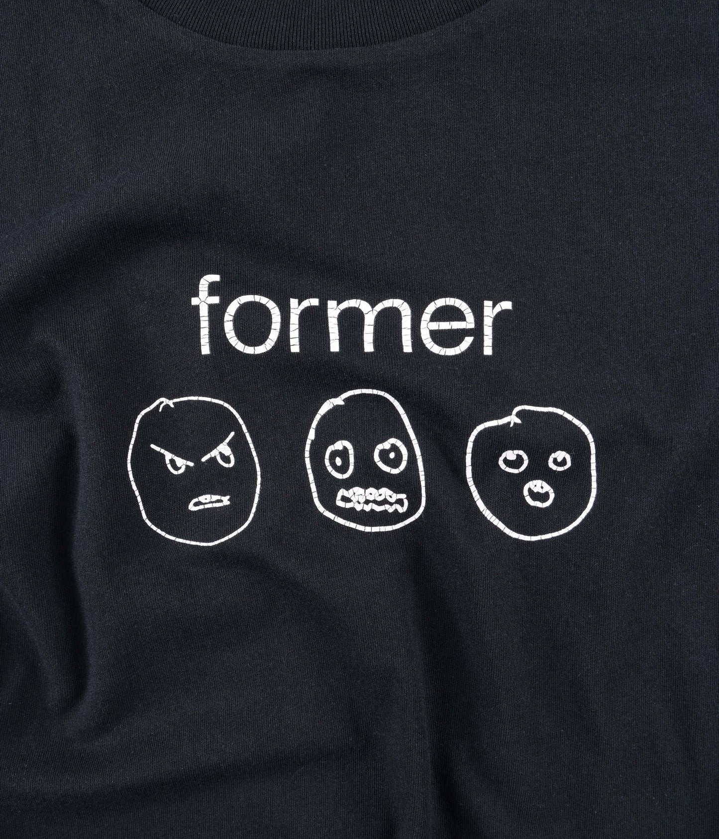 OSCILLATING T-SHIRT // BLACK