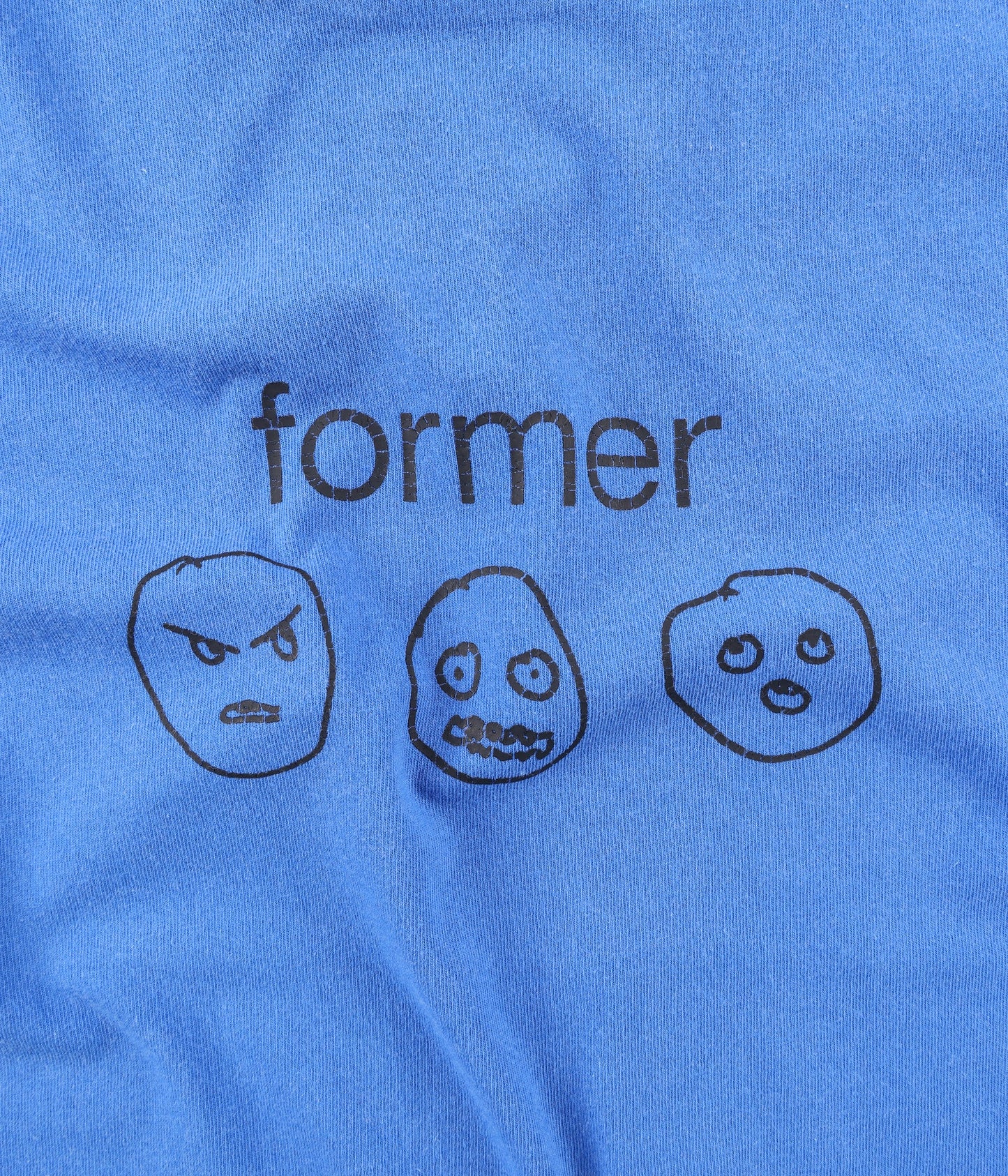 OSCILLATING T-SHIRT // WASHED COBALT