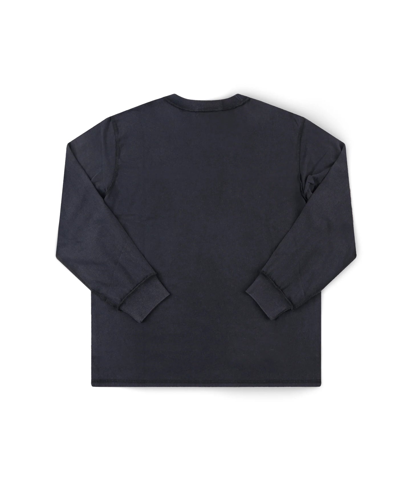 PRAISE LS T-SHIRT // WASHED BLACK