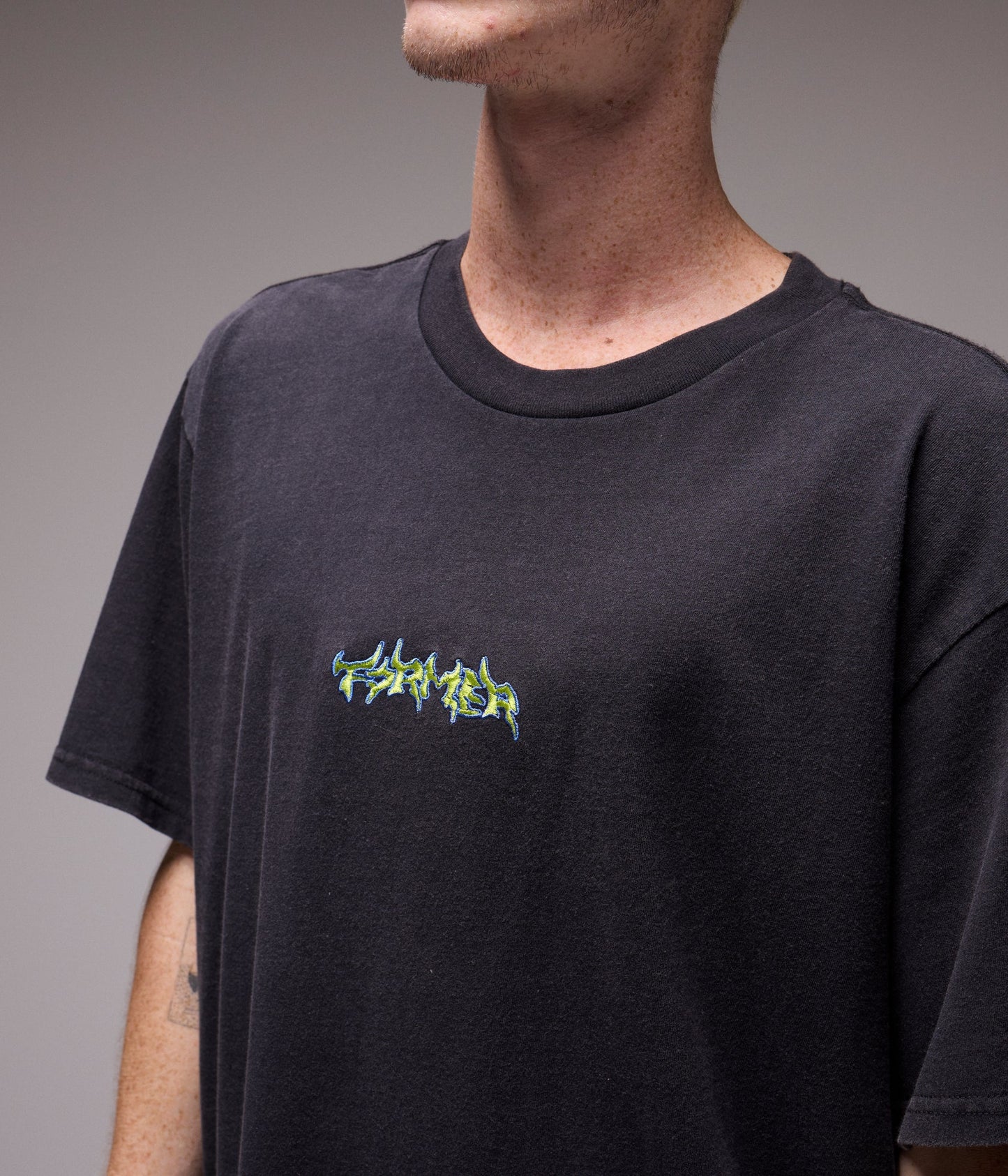 PROSCRIPTION T-SHIRT // WASHED BLACK