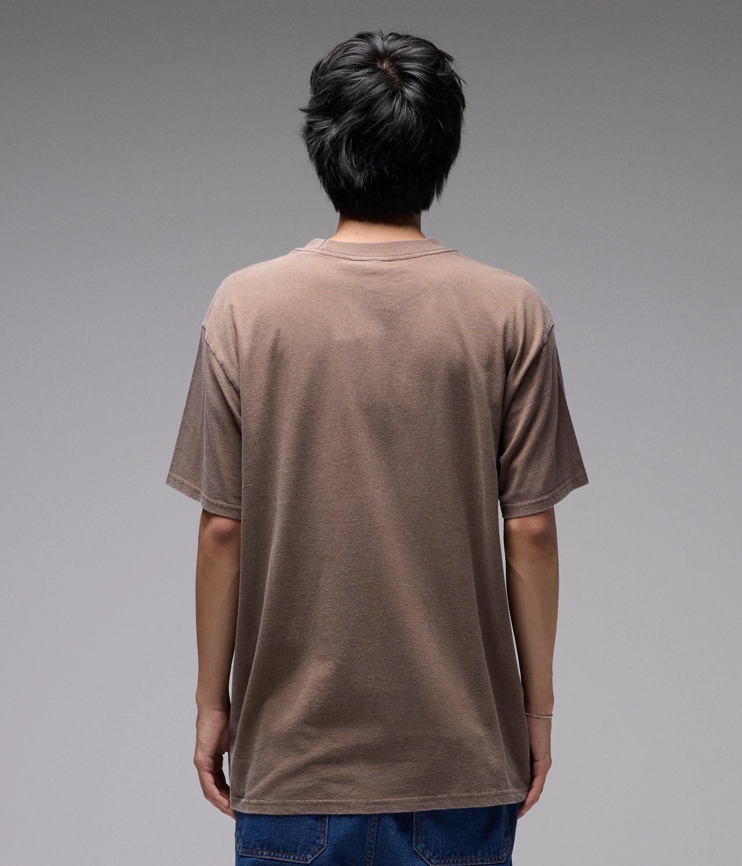 PROSCRIPTION T-SHIRT // WASHED CHOC