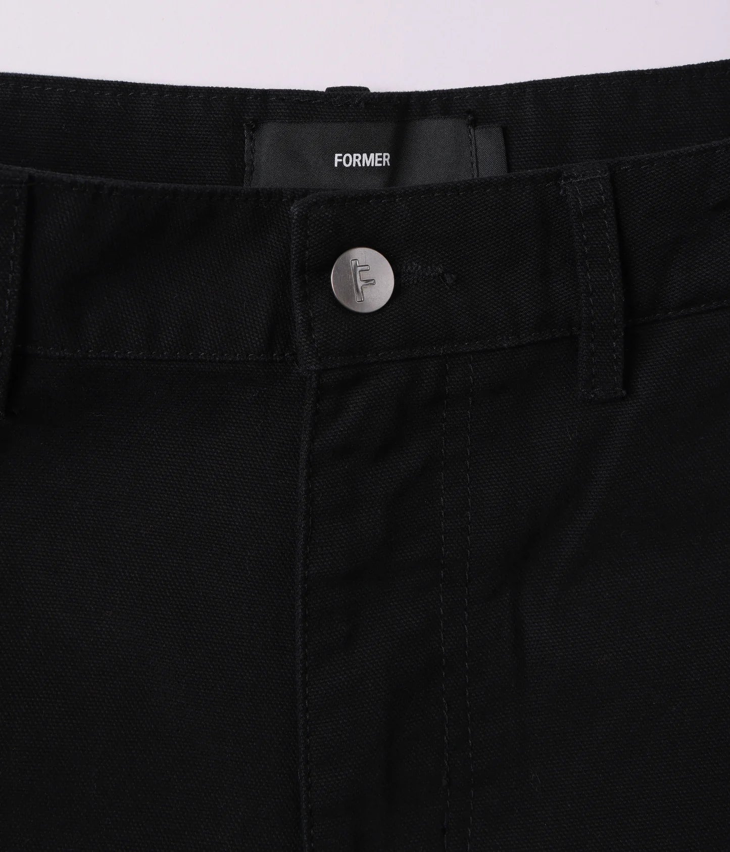 VT DISTEND 20.5' CANVAS CARPENTER SHORT // BLACK