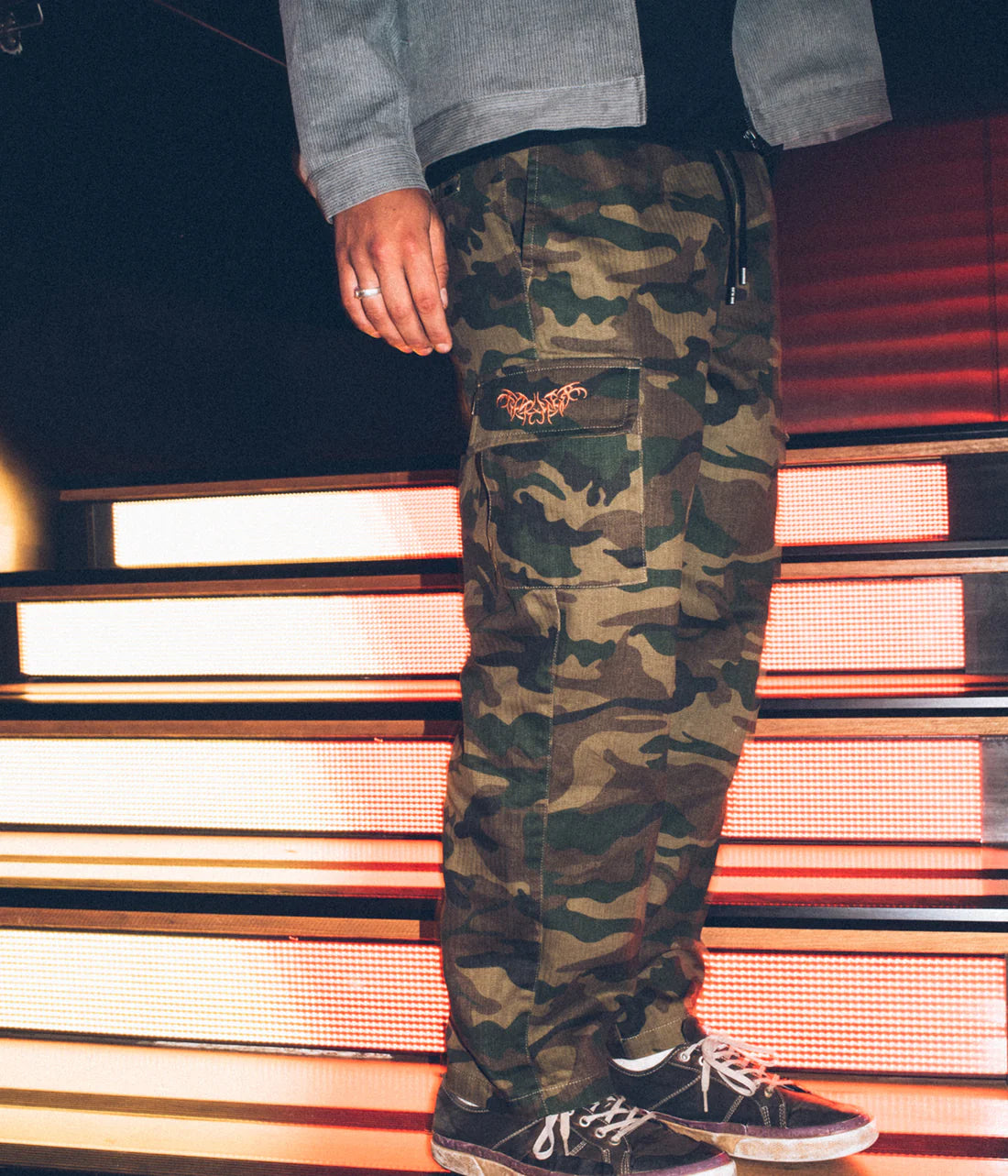 PRAYER CARGO PANT // WORN CAMO