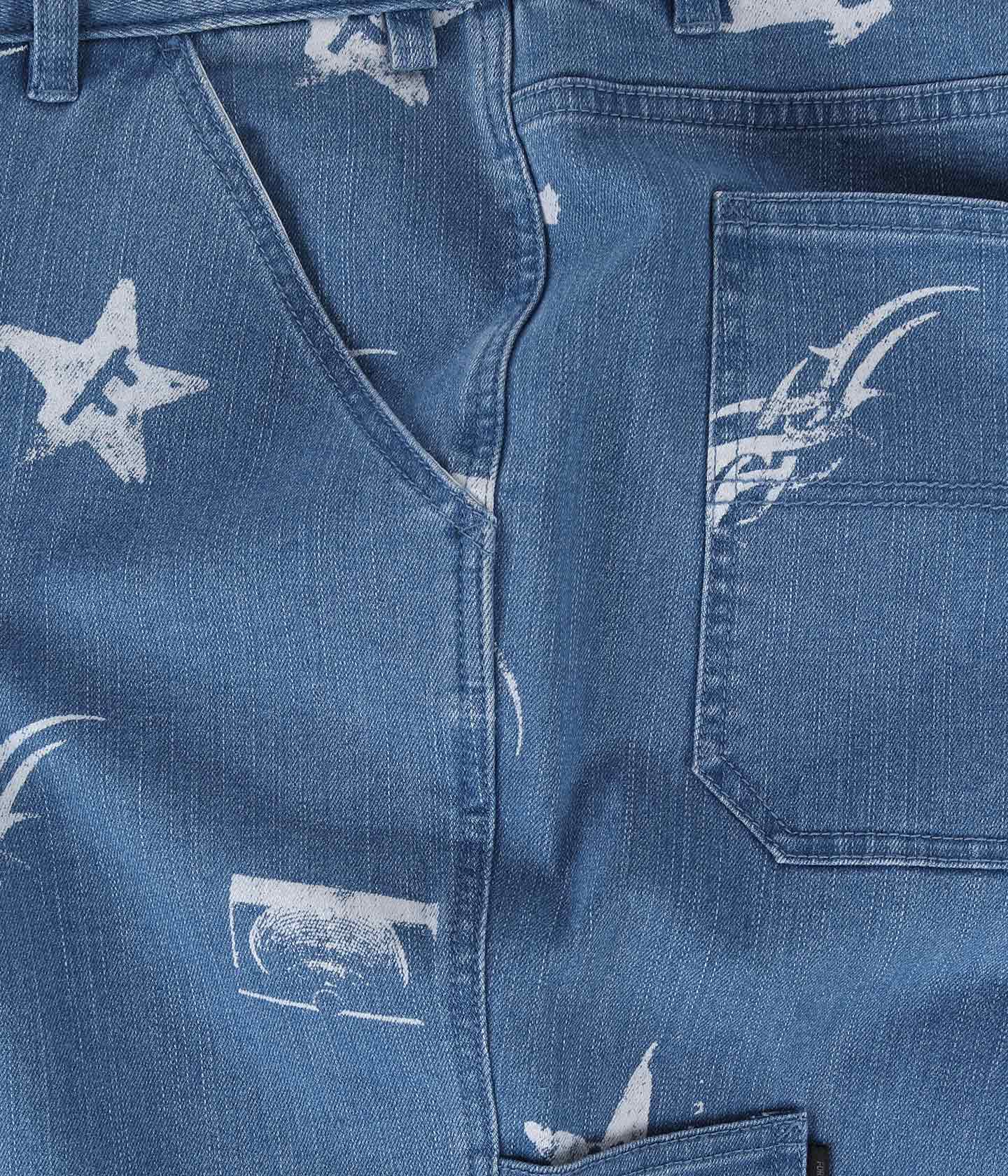 DISTEND WISHING JEAN // WASHED BLUE