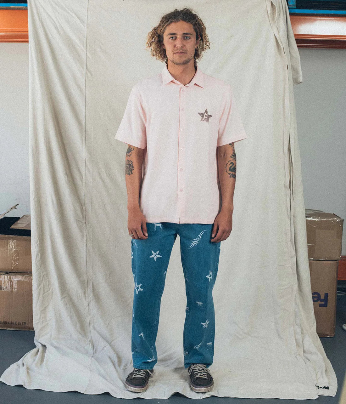 VIVIAN WISHING SS SHIRT // BLUSH