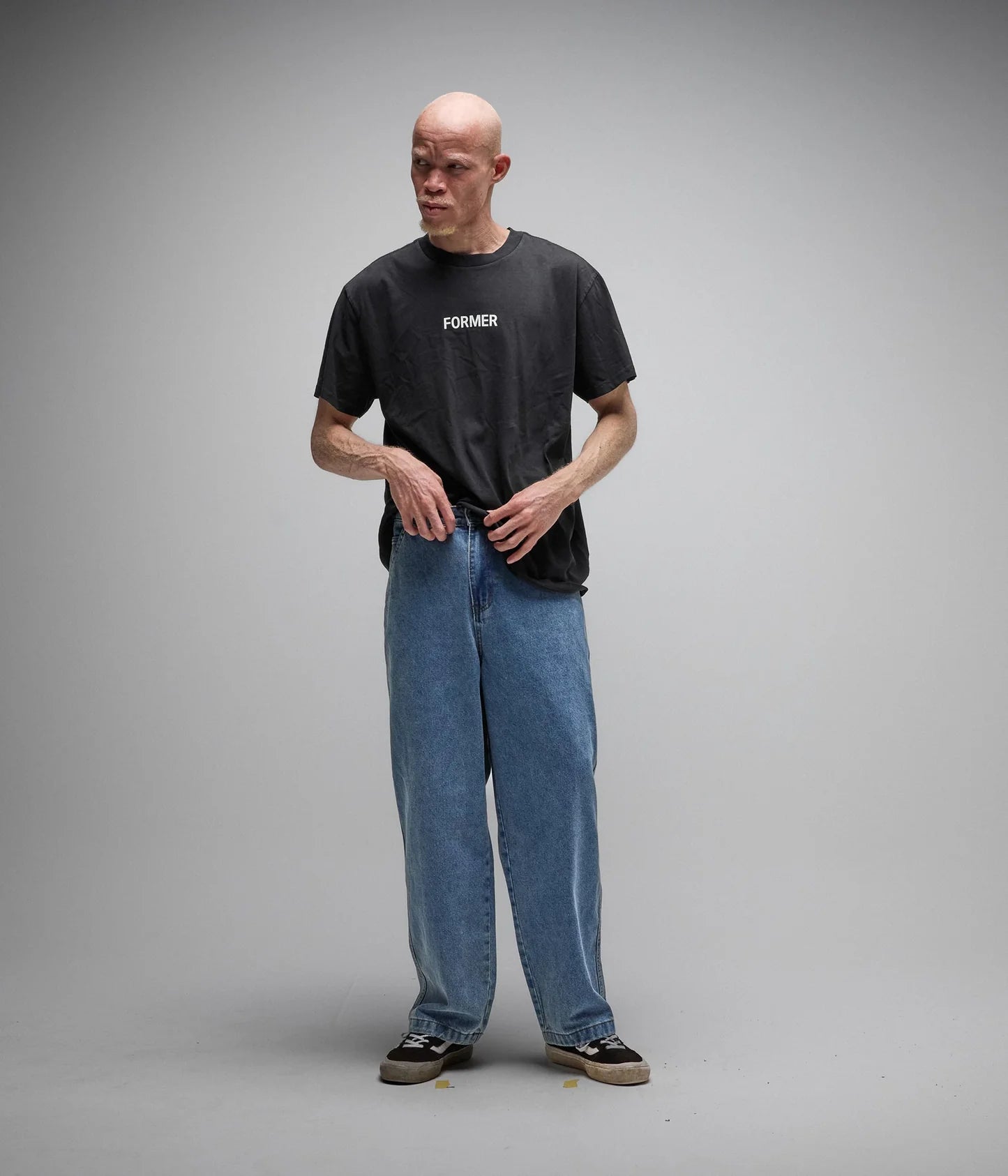 REYNOLDS DENIM PANT // MID BLUE