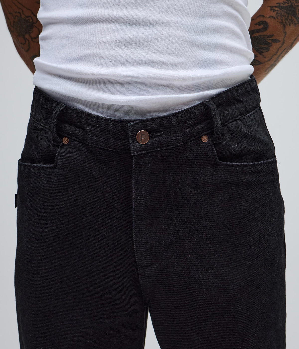 AG DENIM PANT // BLACK