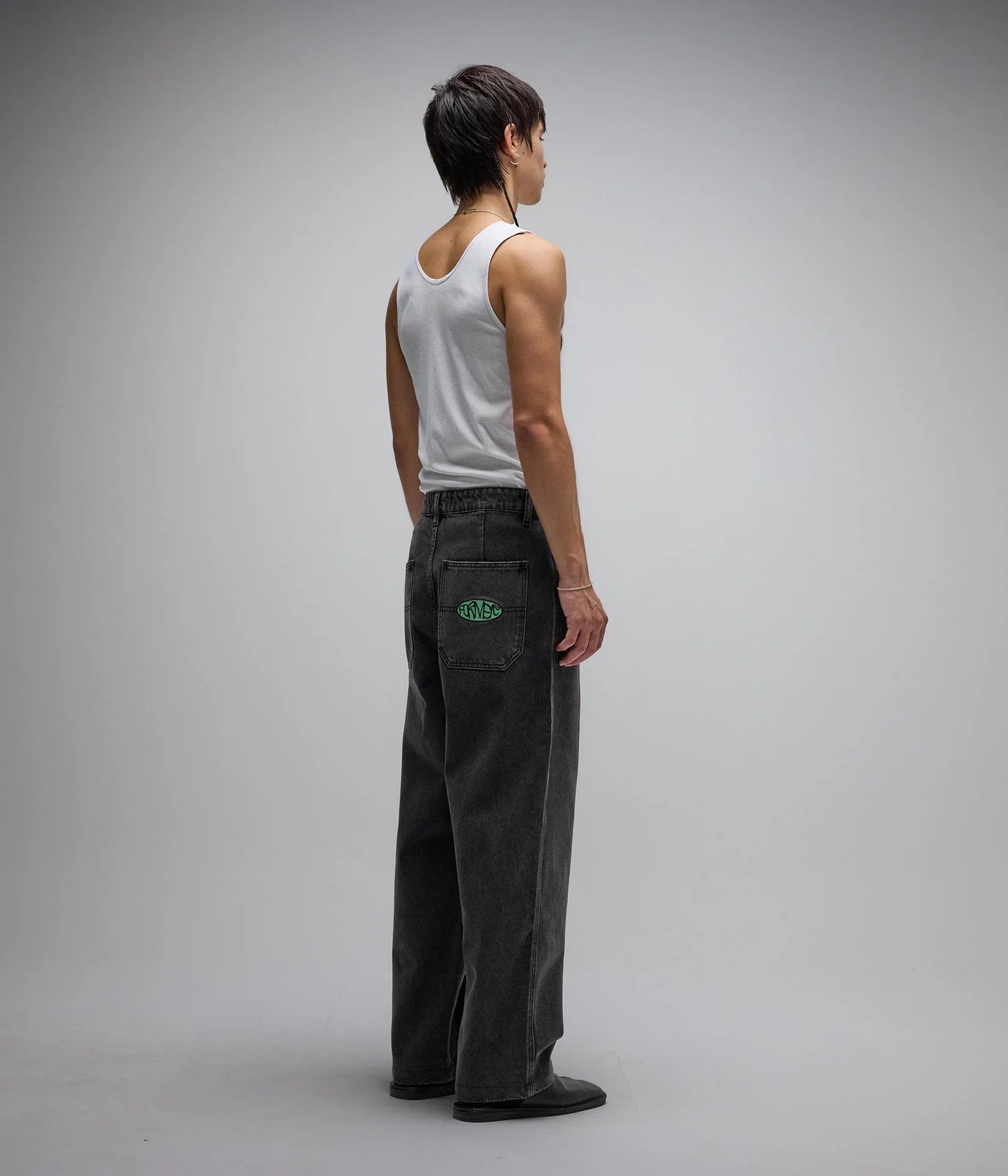 REYNOLDS SLACK DENIM PANT // WASHED BLACK