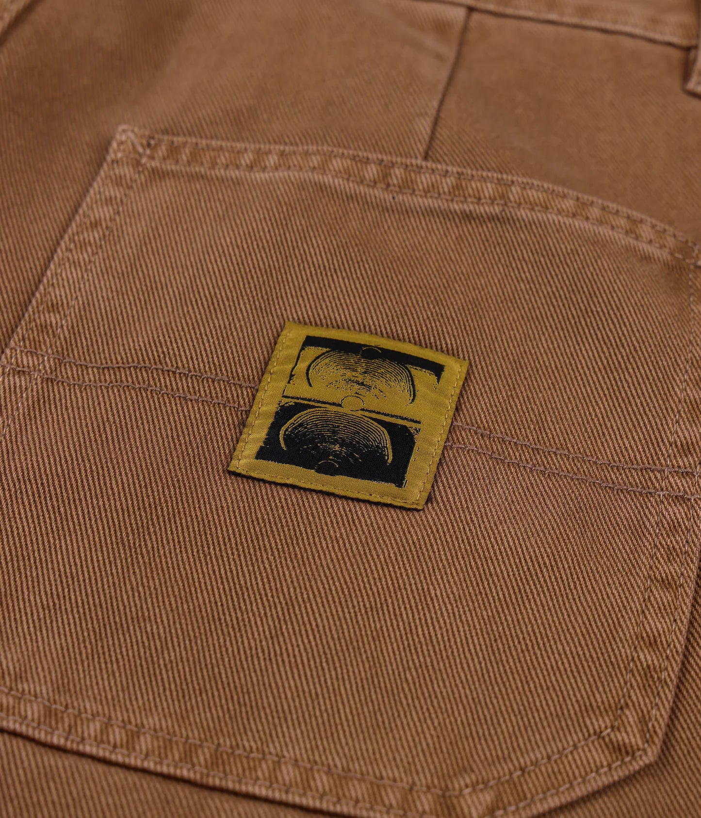 REYNOLDS OVERDYE DENIM PANT // WASHED BROWN