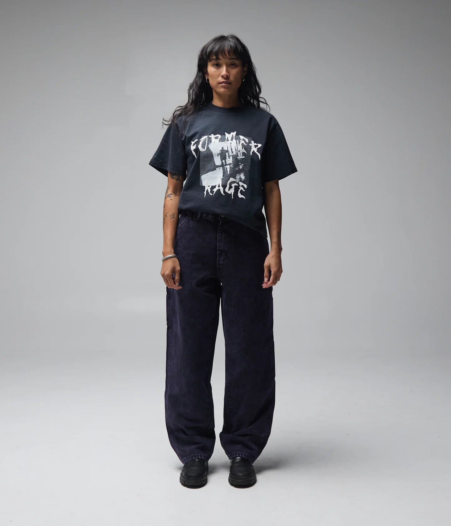 DISTEND DENIM PANT // WASHED PURPLE