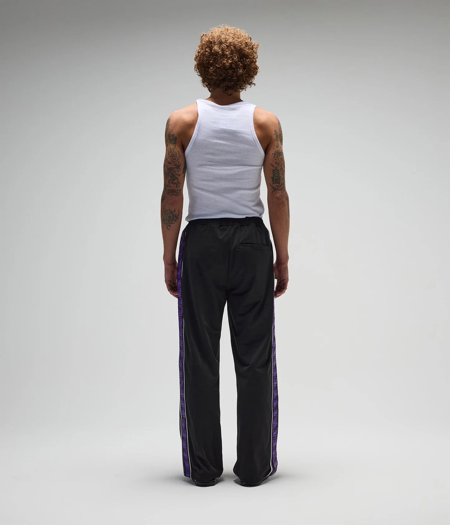 GERA TRACK PANT // BLACK
