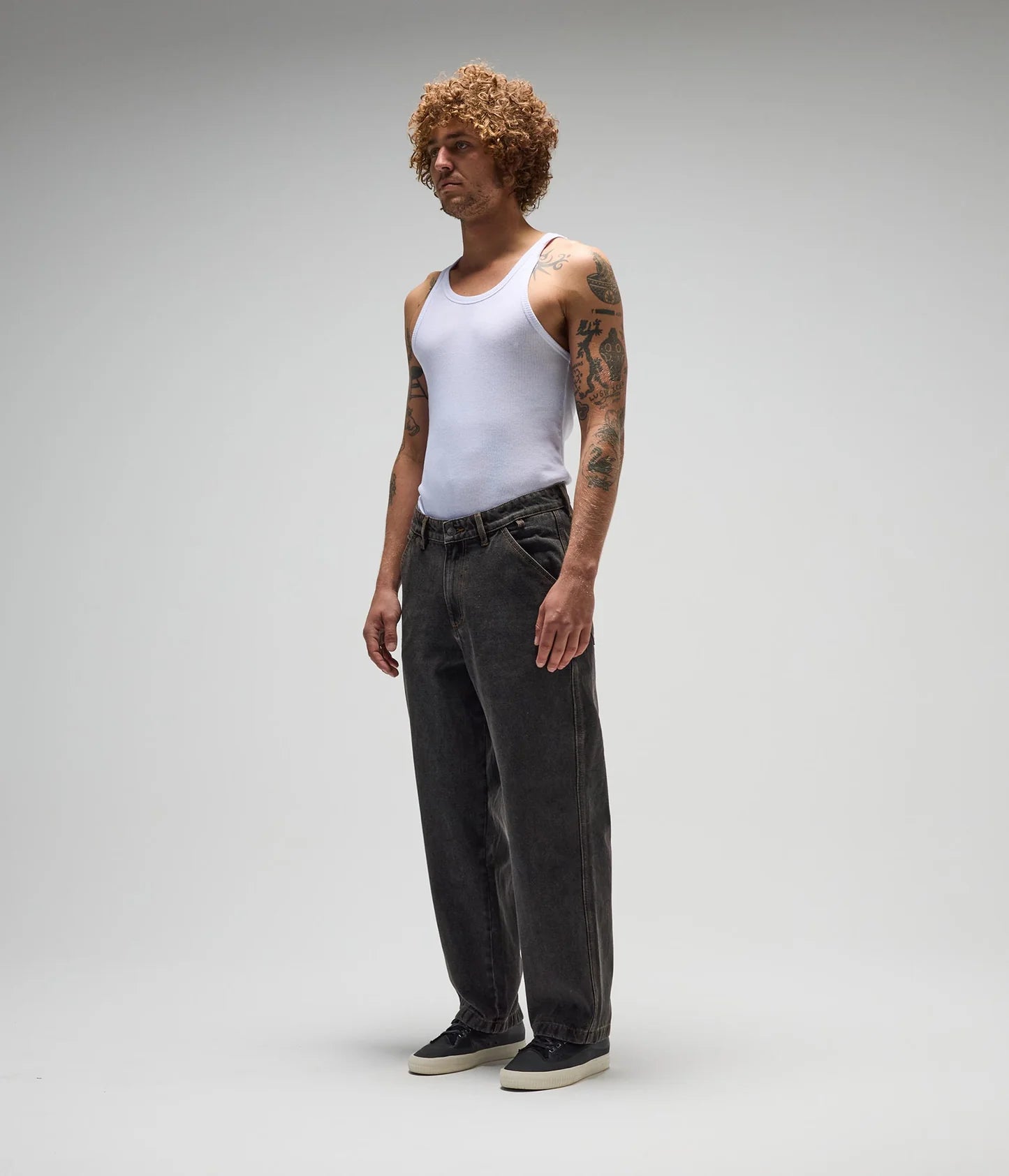 DXD REYNOLDS DENIM PANT // WASHED BLACK