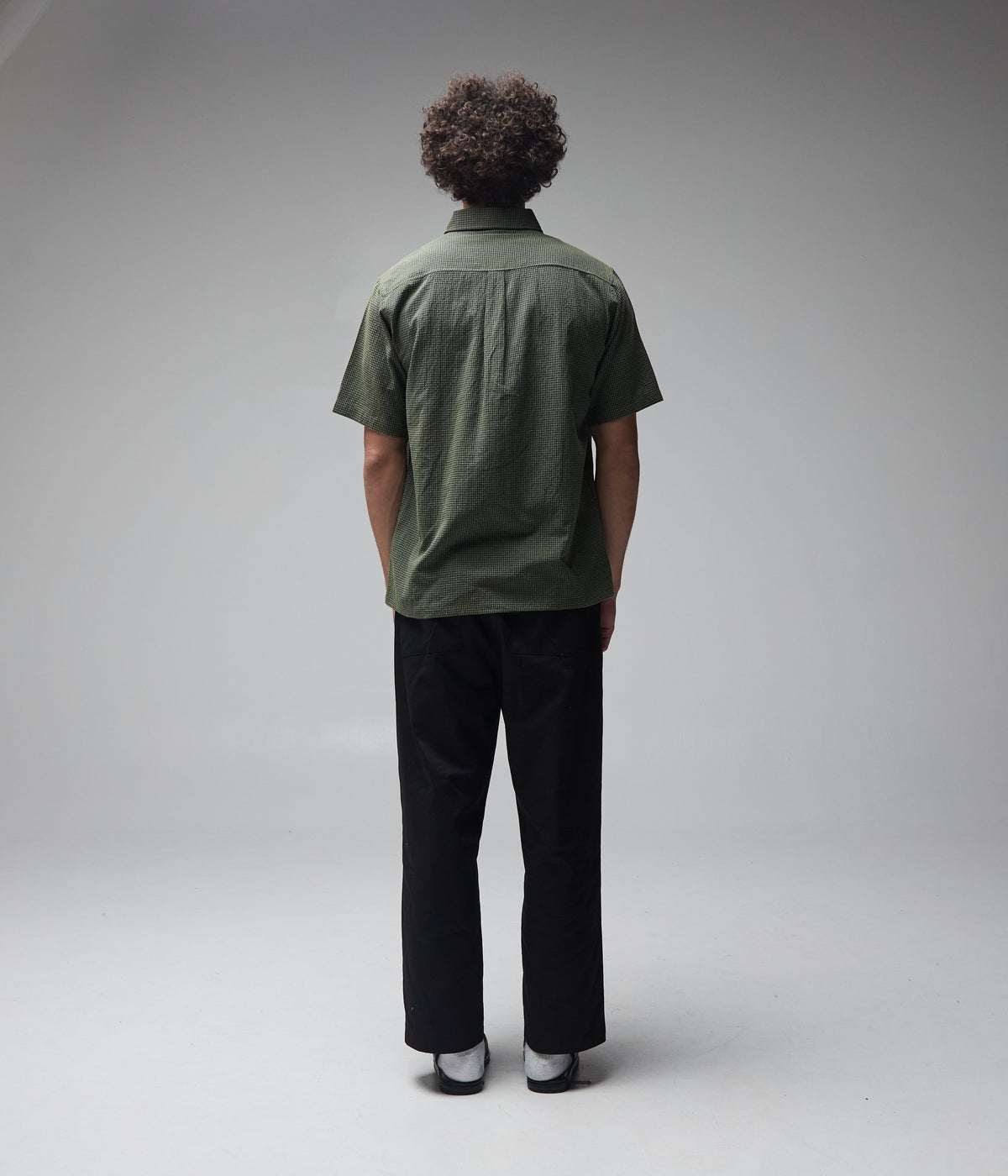 VIVIAN CHECK SS SHIRT // SURPLUS