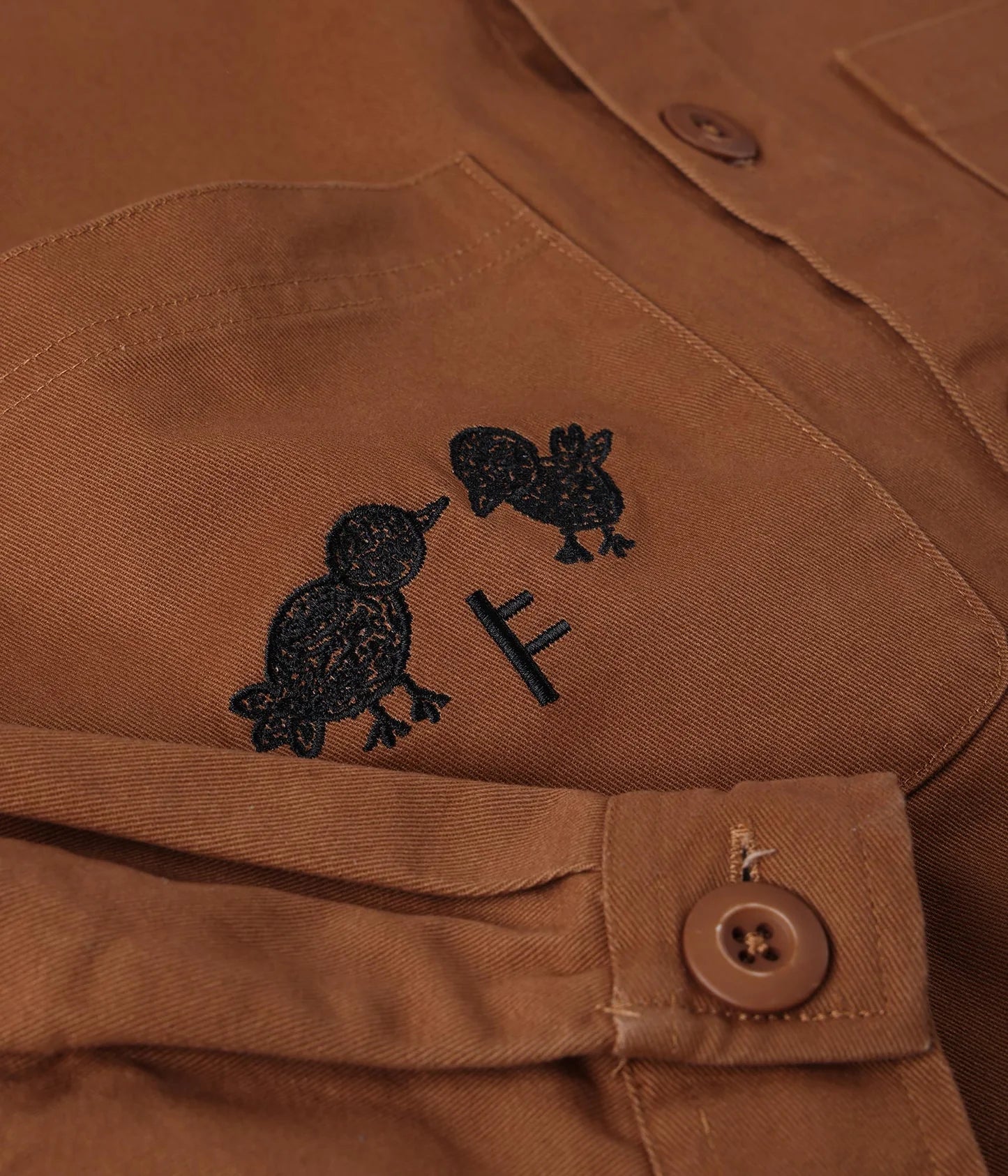 DXD REYNOLDS OVERSHIRT // BRWN