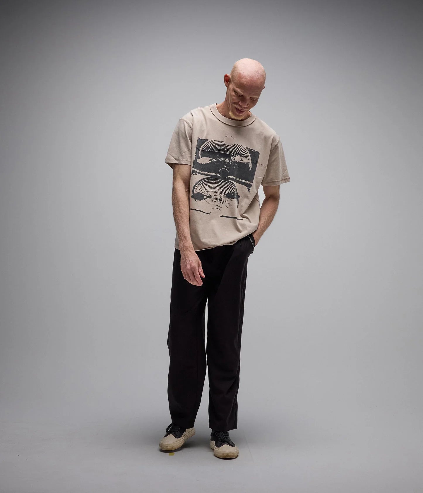 CRUX VISION T-SHIRT // WASHED SAND