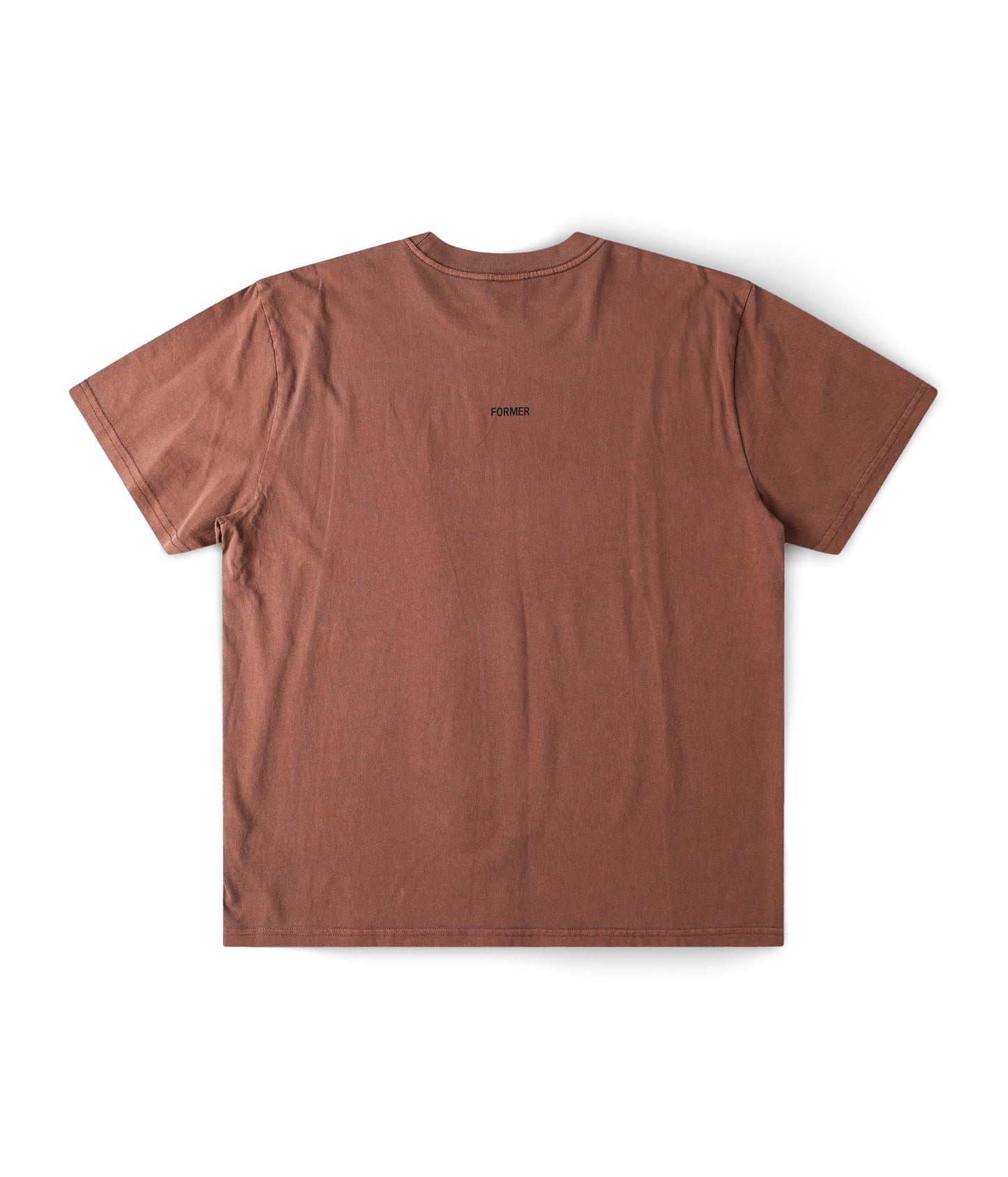 CRUX OVERDYE T-SHIRT // WASHED BARK