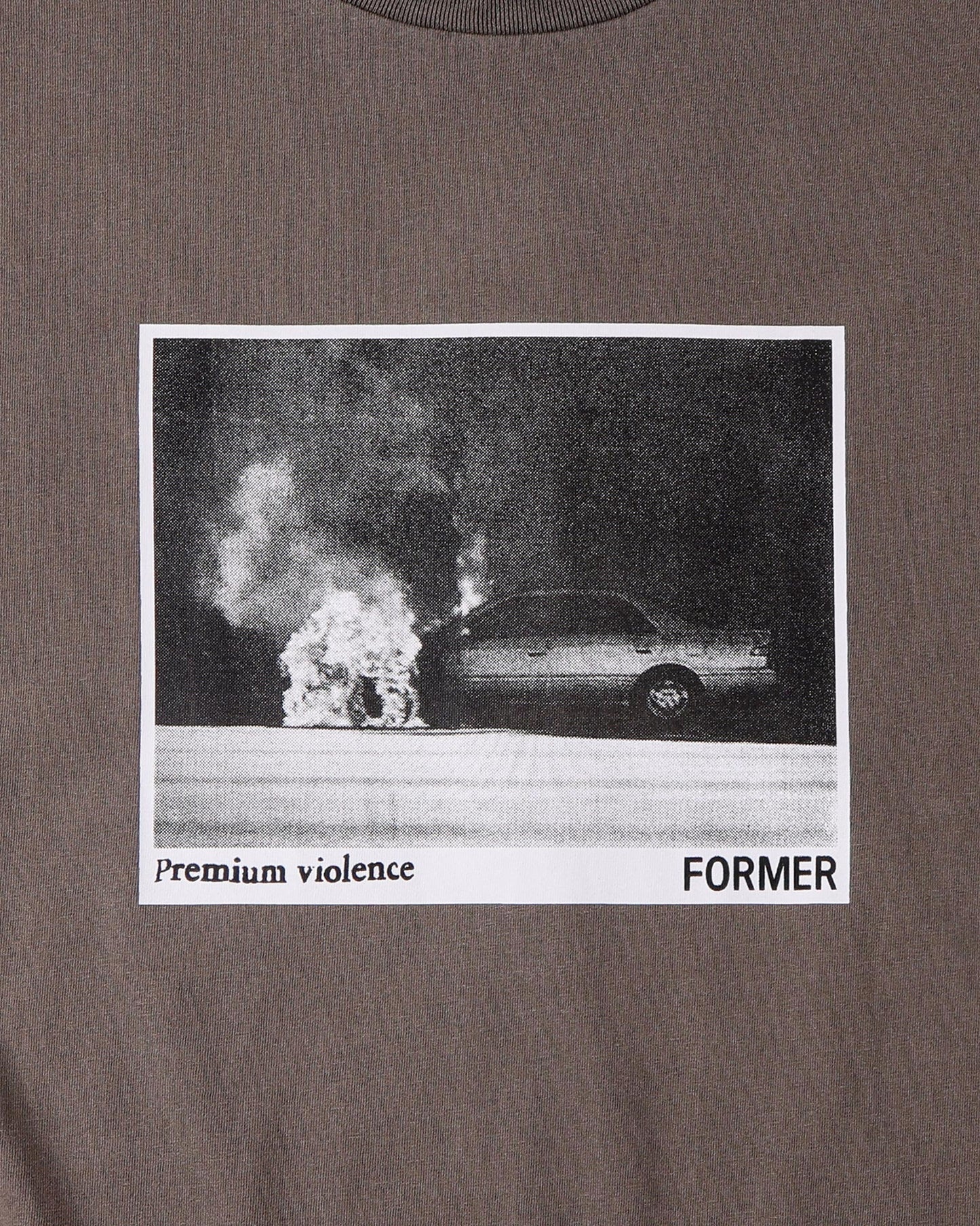 IGNITE BOXY T-SHIRT // WSHBRWN