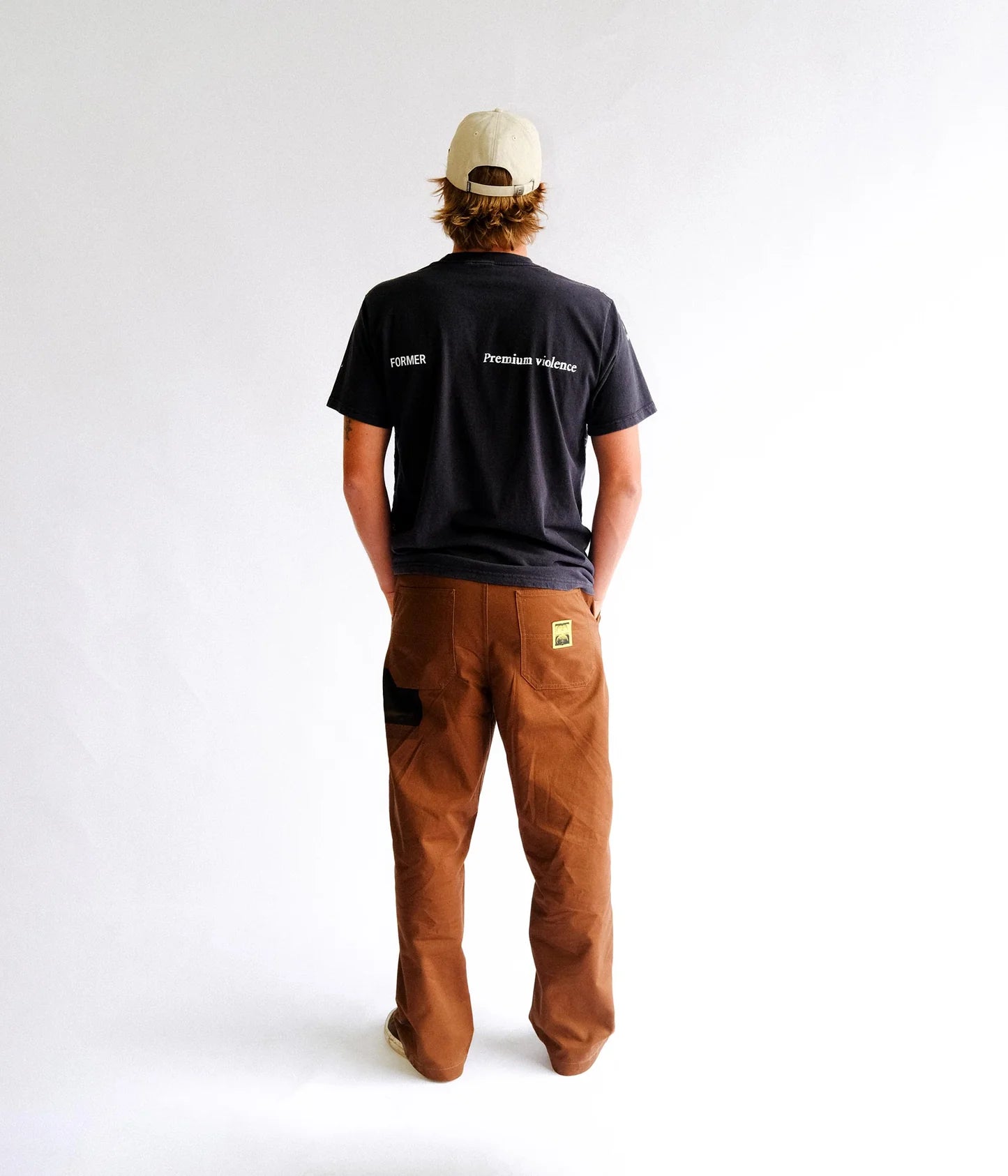 ALL OVER CRUX SCAN T-SHIRT // MERCH BLACK
