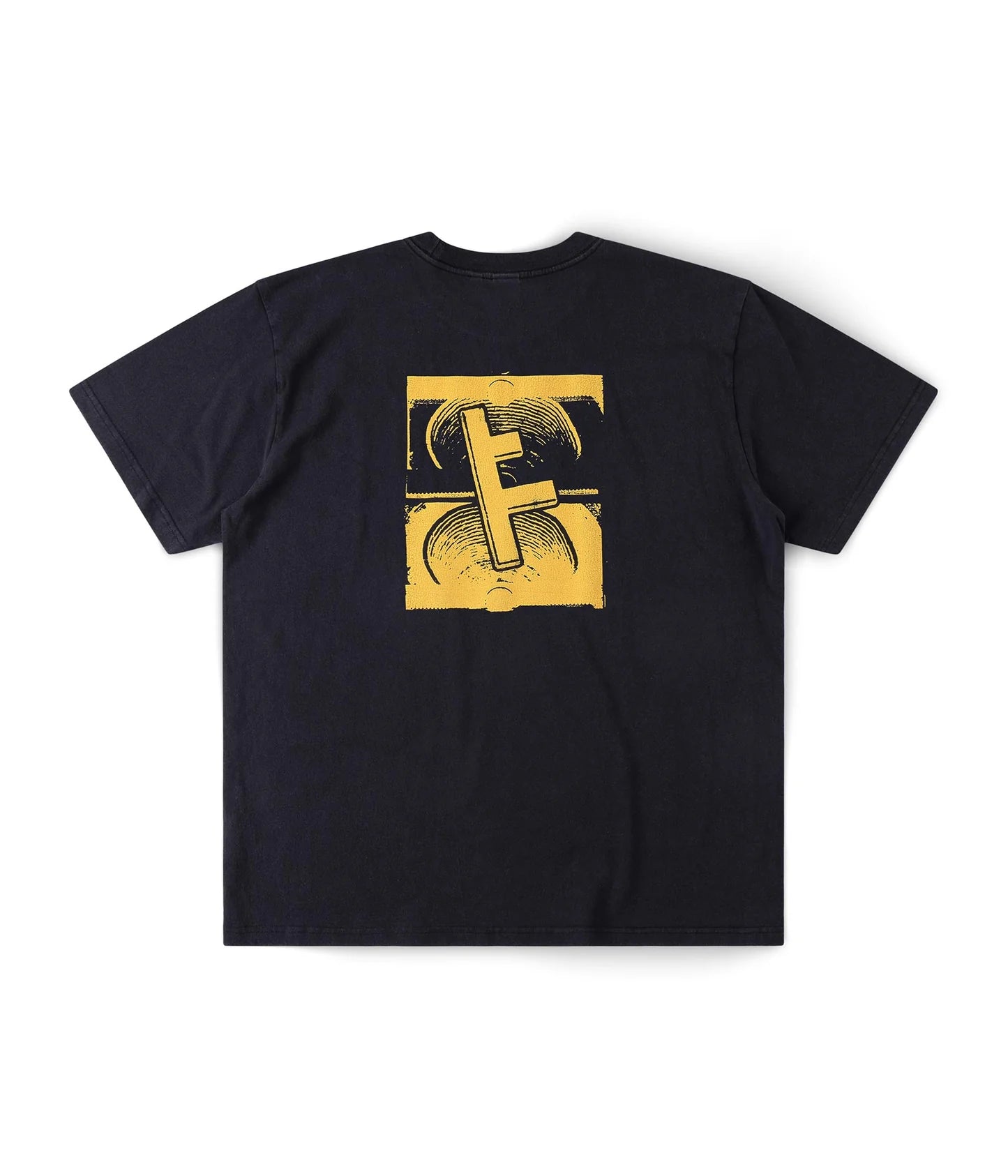 SLANT F CRUX T-SHIRT // BLACK