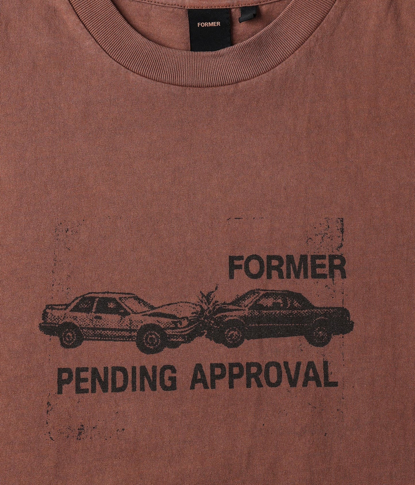 FORK IN THE ROAD T-SHIRT // WASHED BARK