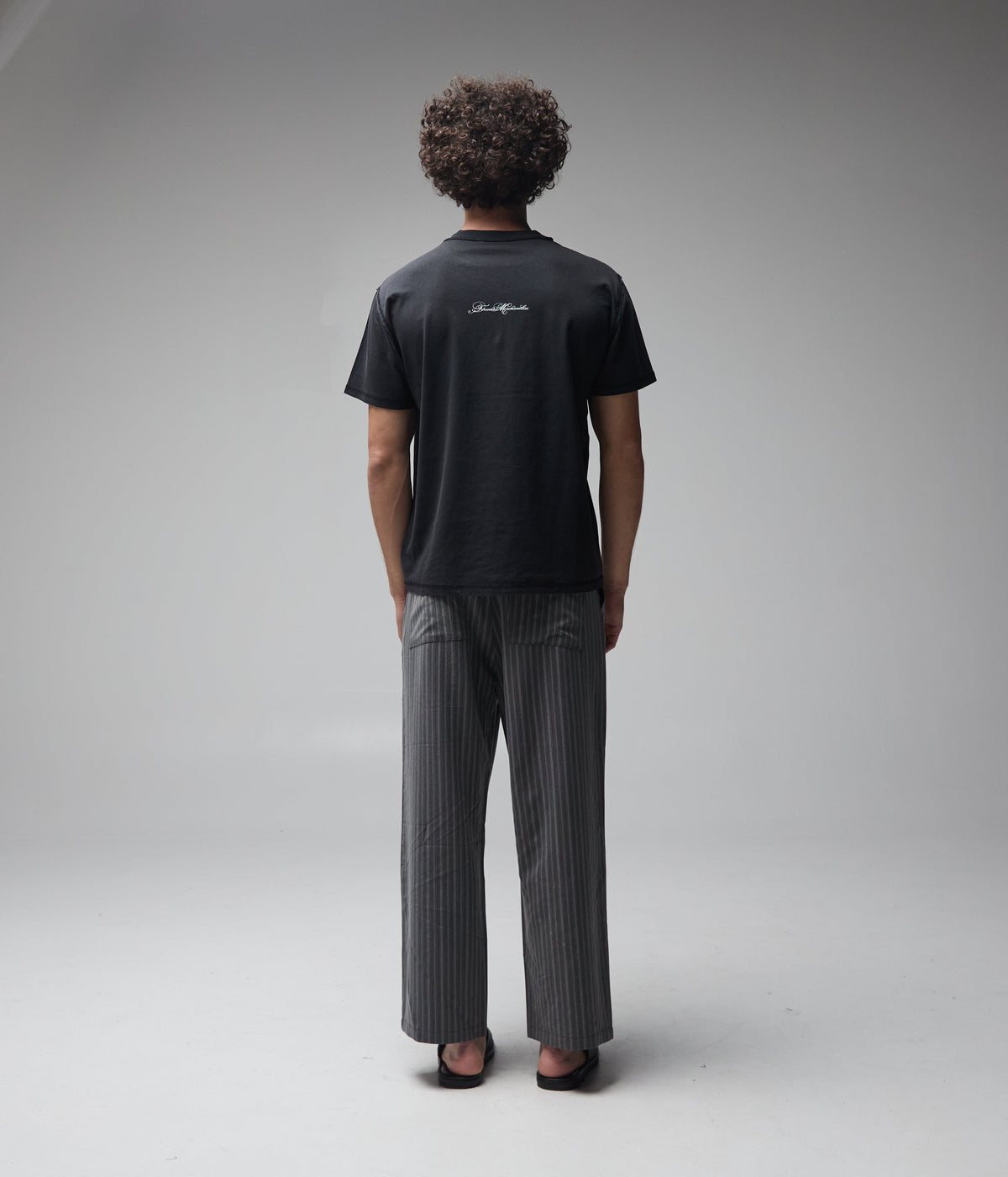 ILLUSION T-SHIRT // WASHED BLACK