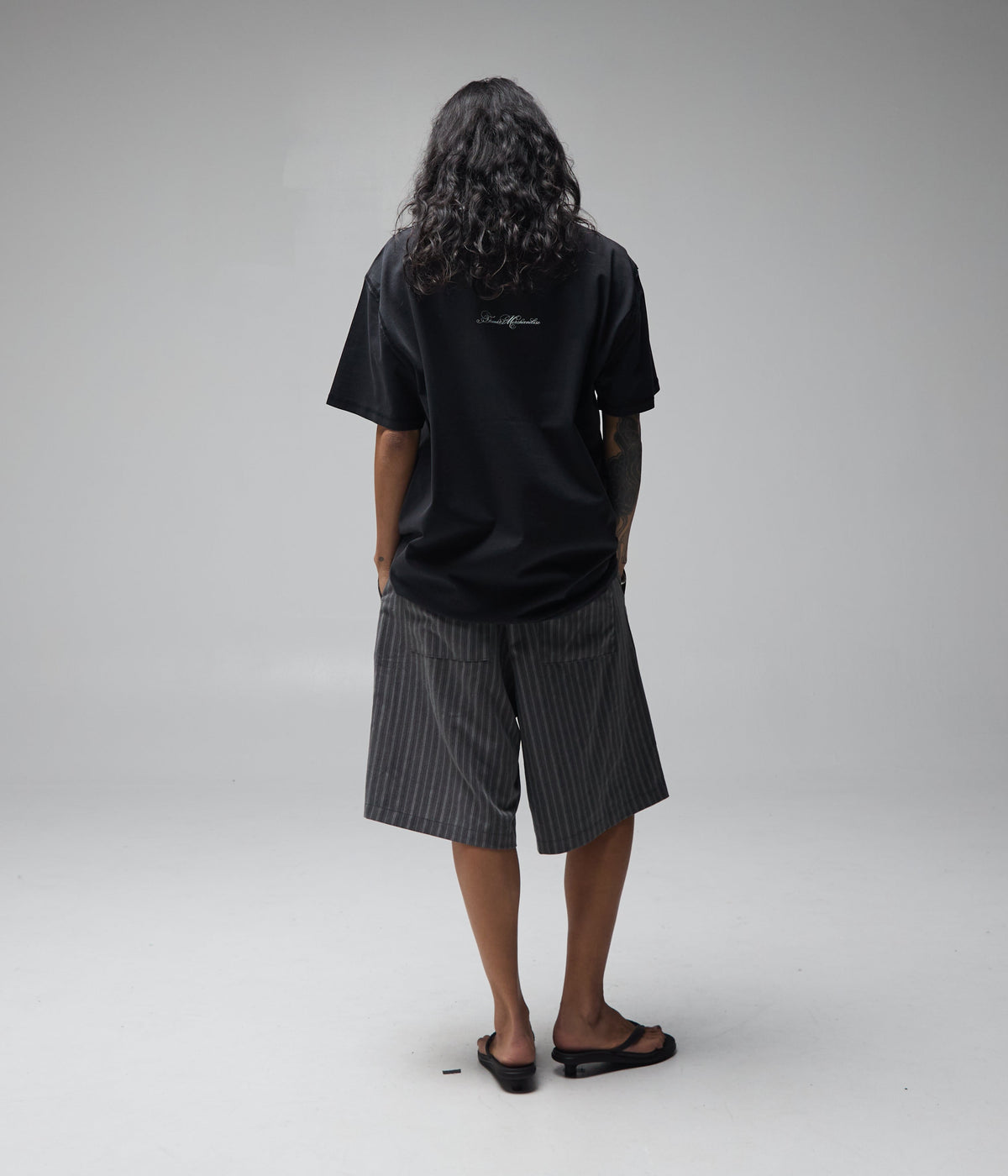 ILLUSION T-SHIRT // WASHED BLACK
