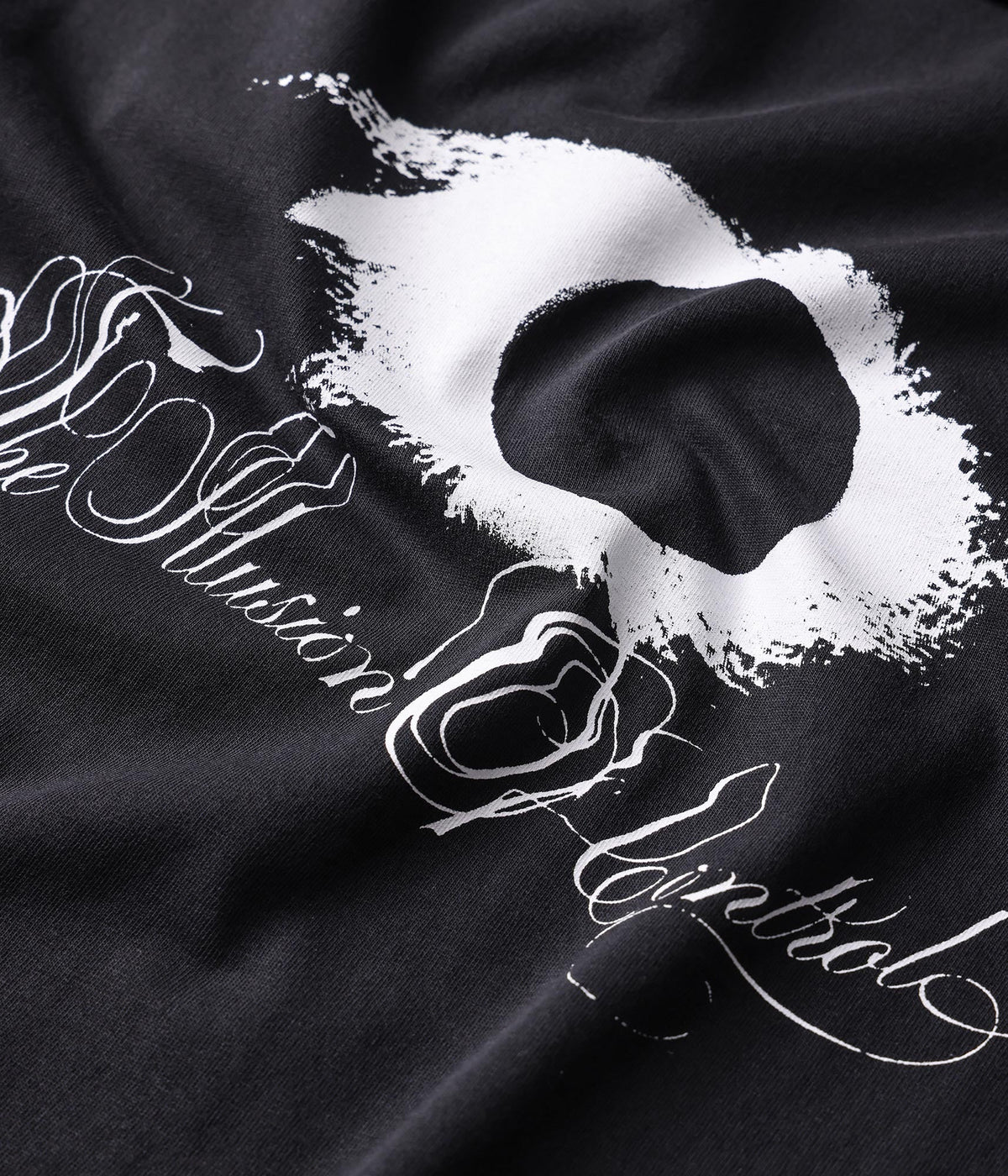 ILLUSION T-SHIRT // WASHED BLACK